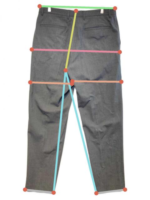 中古・古着通販】theory (セオリー) Bond Wool Twill Curtis B SW ST