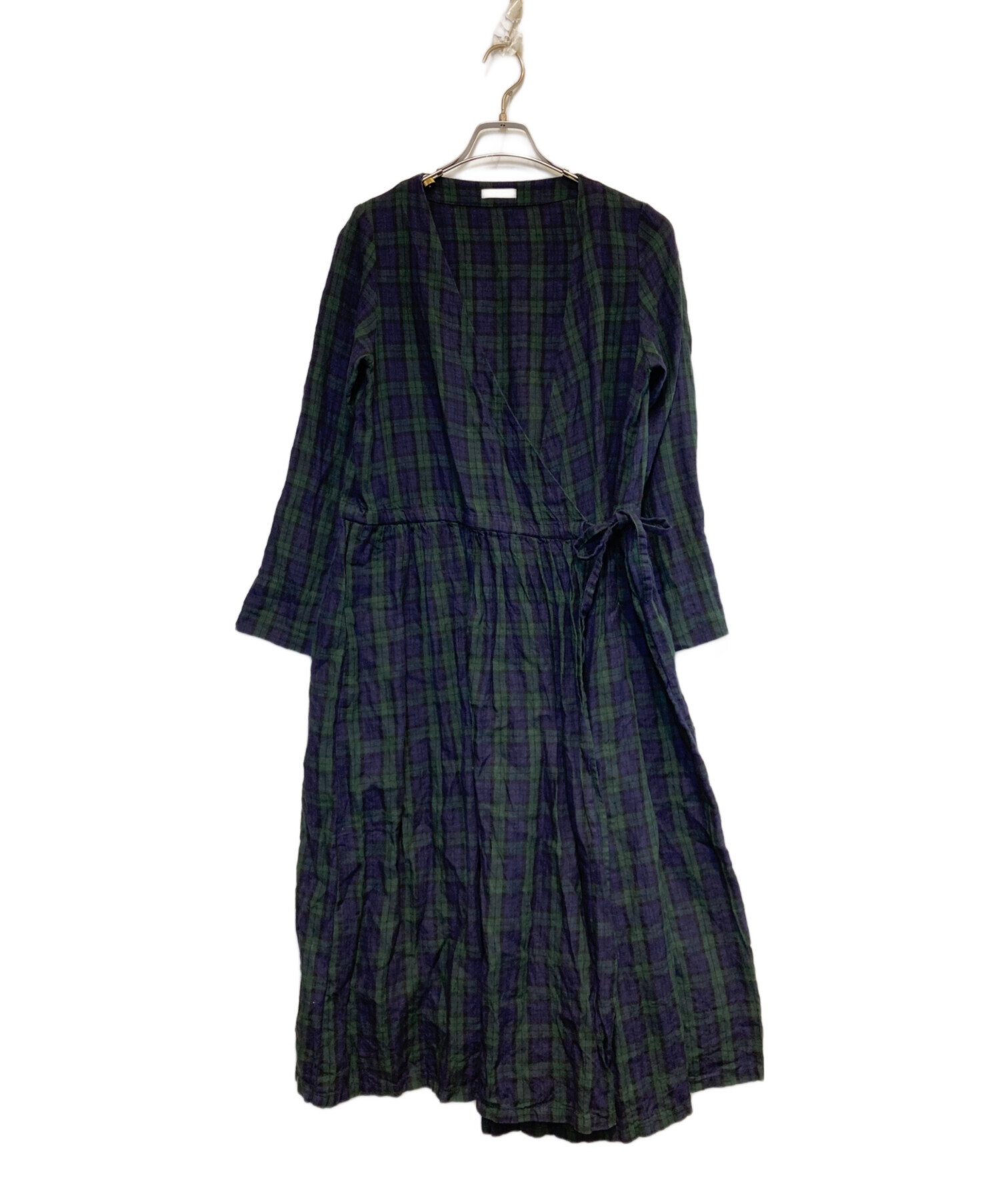 中古・古着通販】fog linen work (フォグリネンワーク) リネンギャザー 