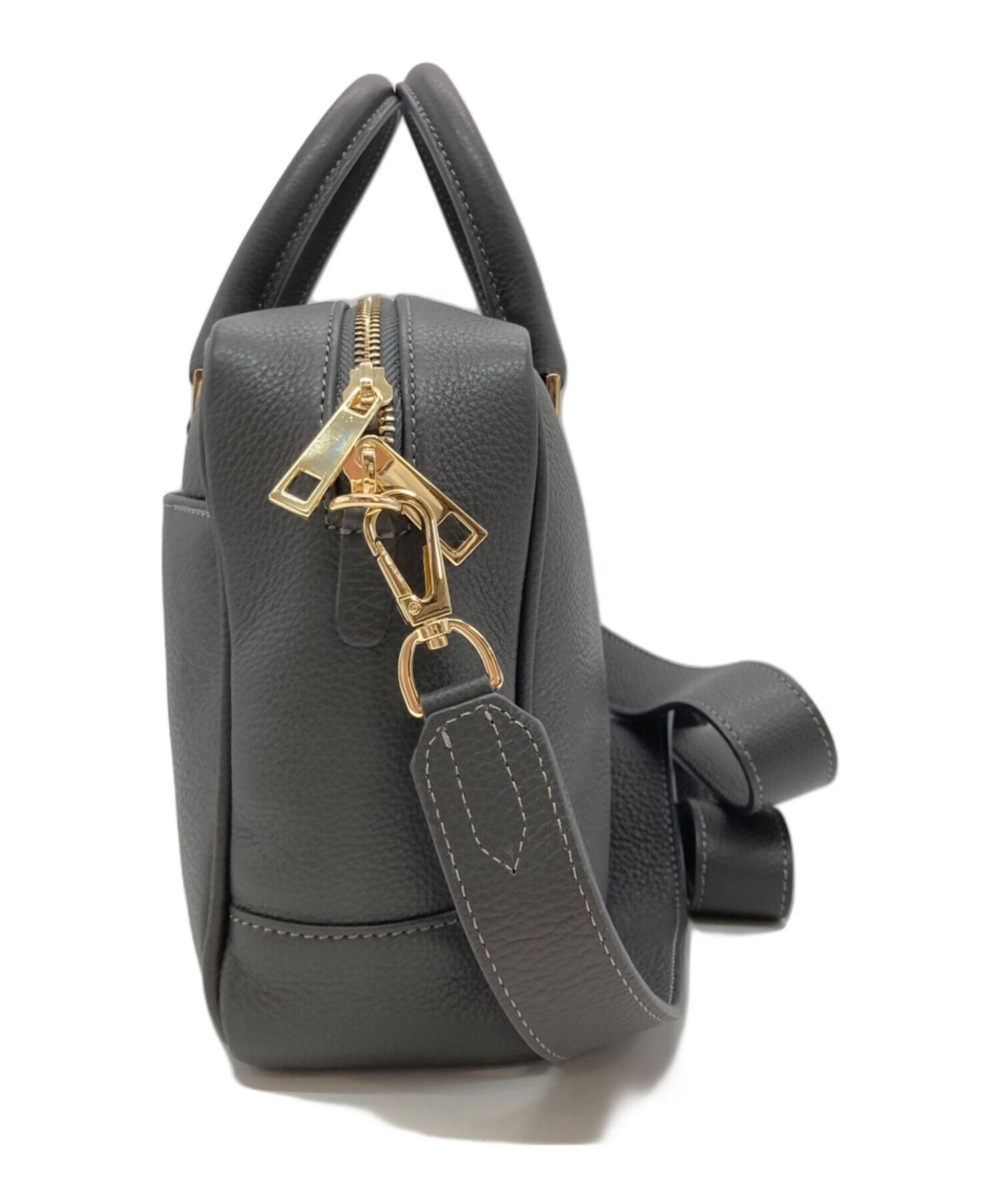 中古・古着通販】Manuel MILANO (マニュエルミラノ) レザーバッグ