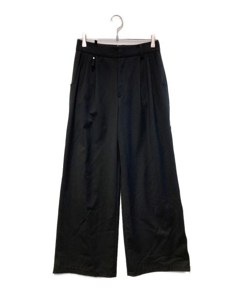 中古・古着通販】ADER error (アーダーエラー) ZIP SLACKS ブラック