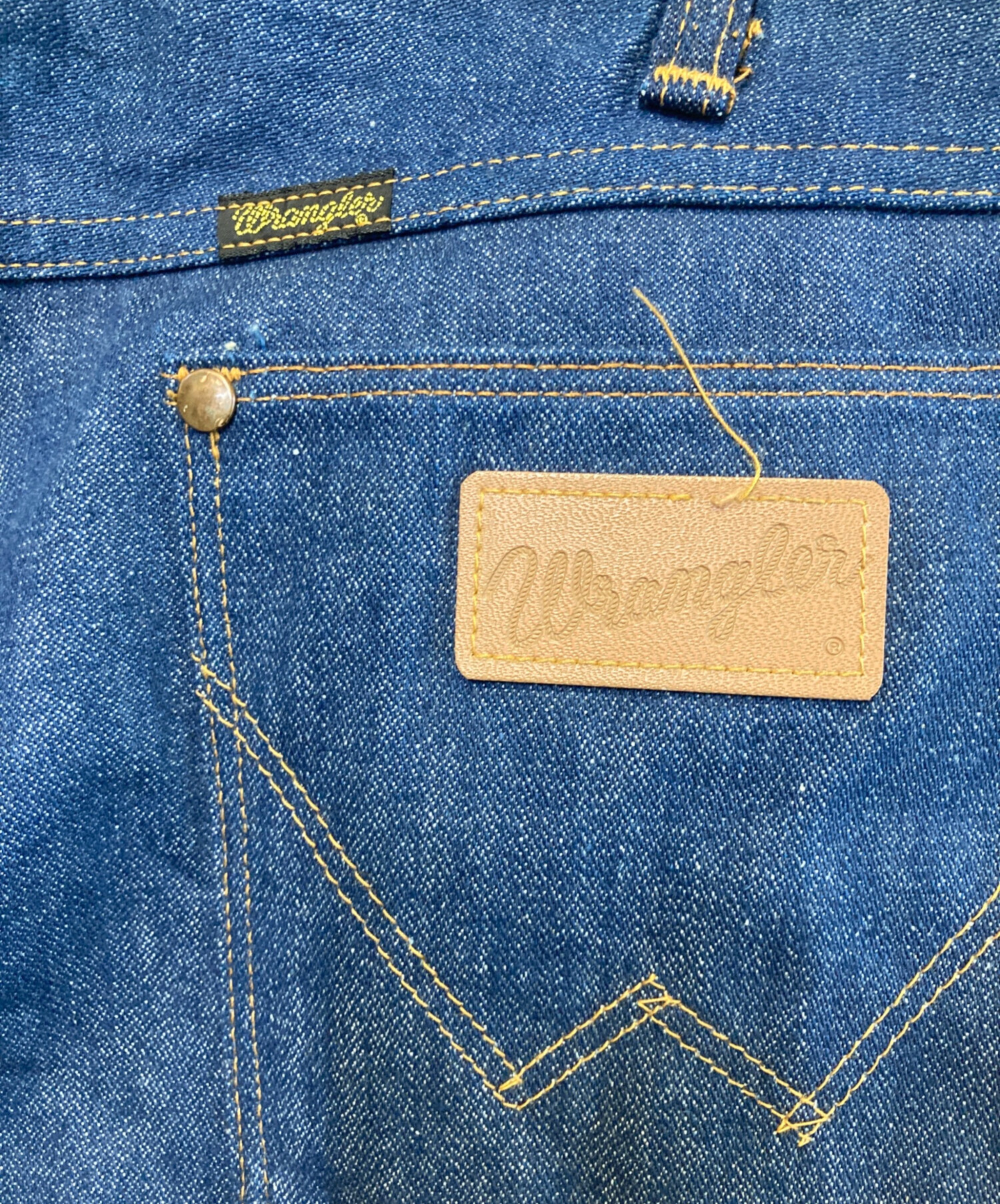 中古・古着通販】Wrangler (ラングラー) デニムパンツ ブルー サイズ 