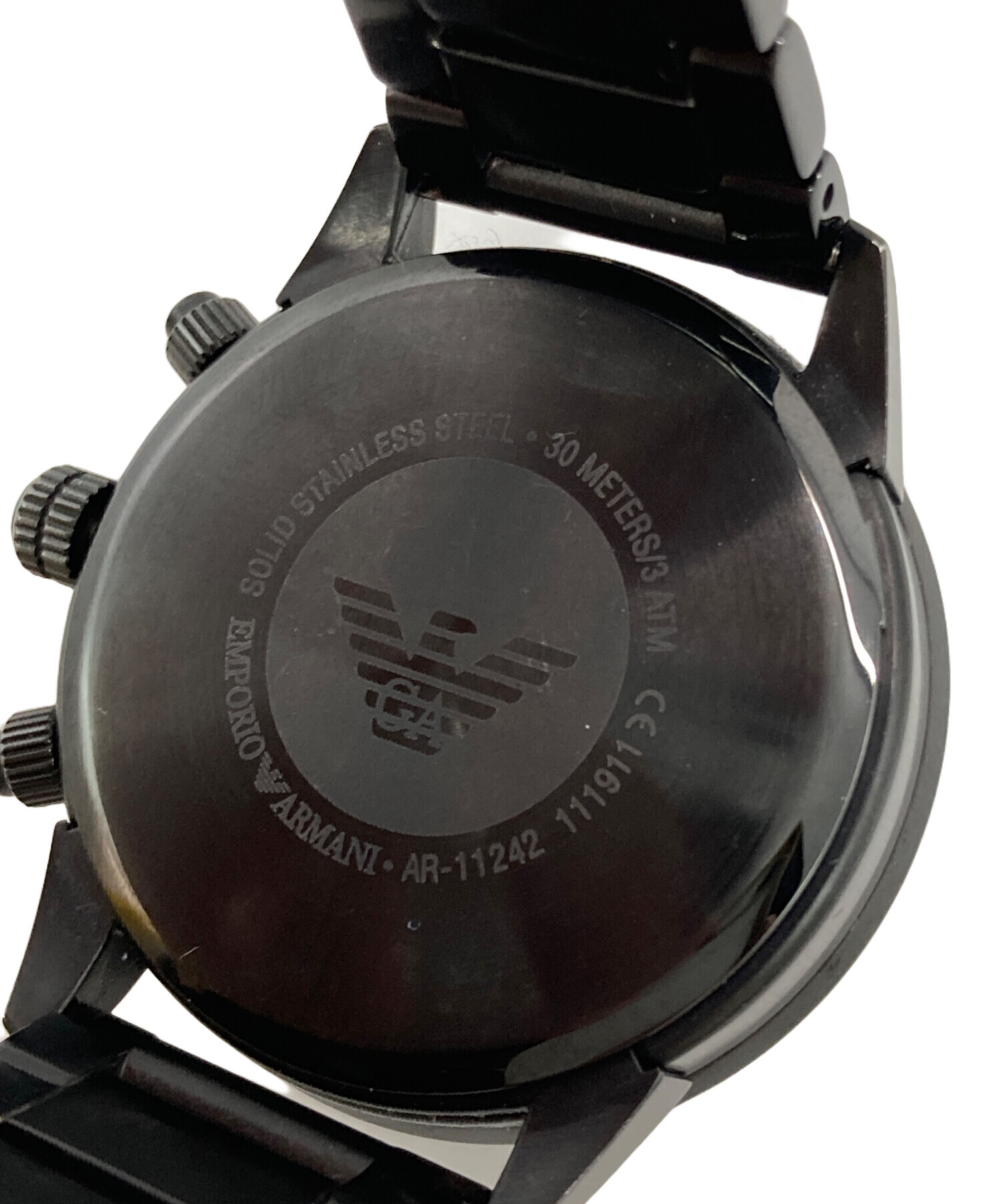 EMPORIO ARMANI クロノグラフ腕時計 EMPORIO ARMANI エンポリオアルマーニ 時計 メンズ クロノグラフ