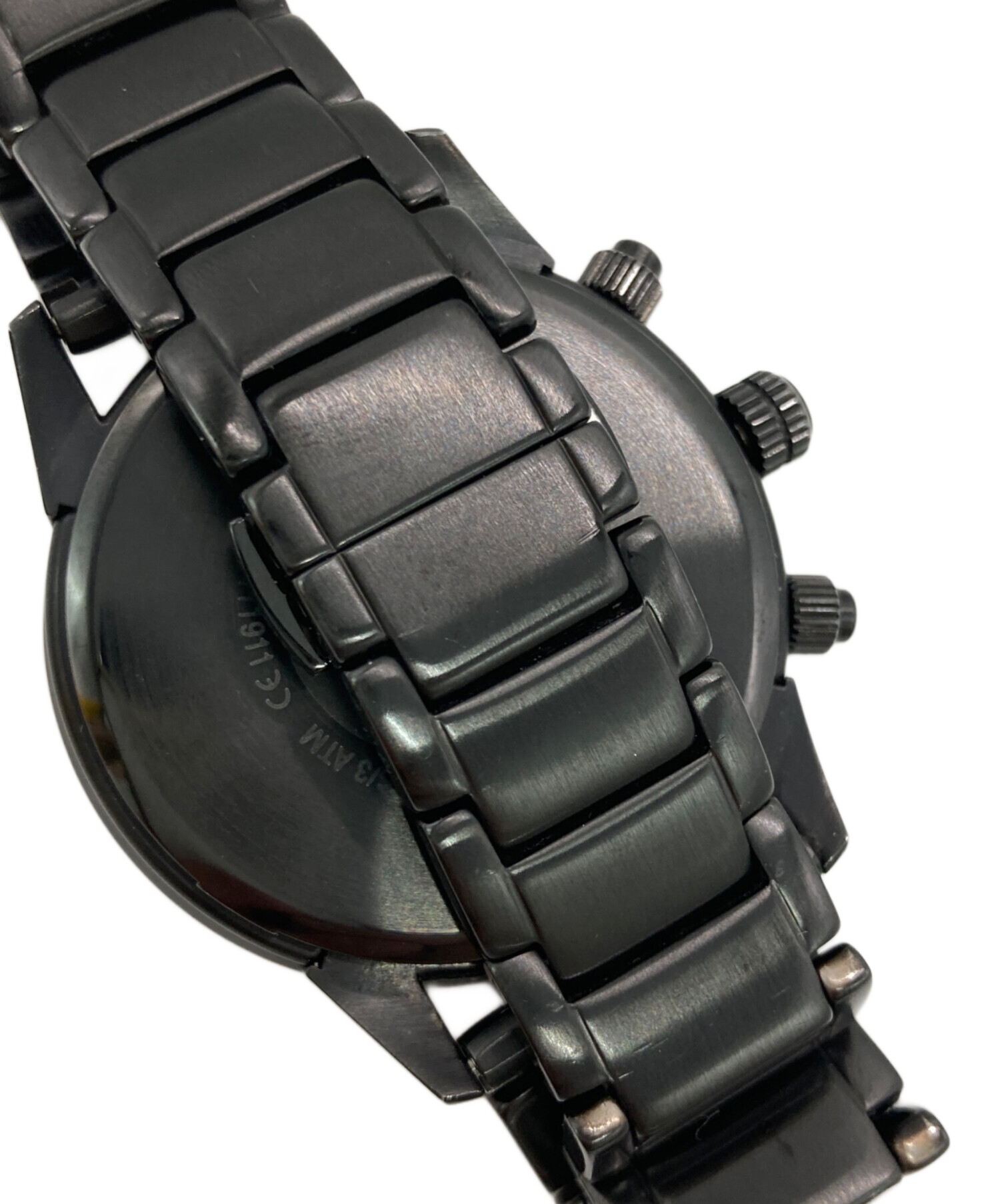 値下げ　エンポリオアルマーニ クロノグラフ メンズ腕時計 【未使用 稼働品】 EMPORIO ARMANI エンポリオアルマーニ 腕時計 メンズ クロノグラフ