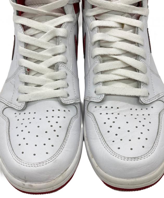 中古・古着通販】NIKE (ナイキ) AIR JORDAN 1 RETRO HIGH OG ホワイト