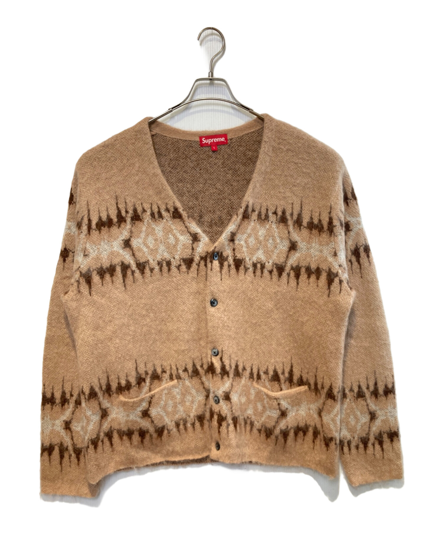 中古・古着通販】SUPREME (シュプリーム) ABSTRACT STRIPE CARDIGAN