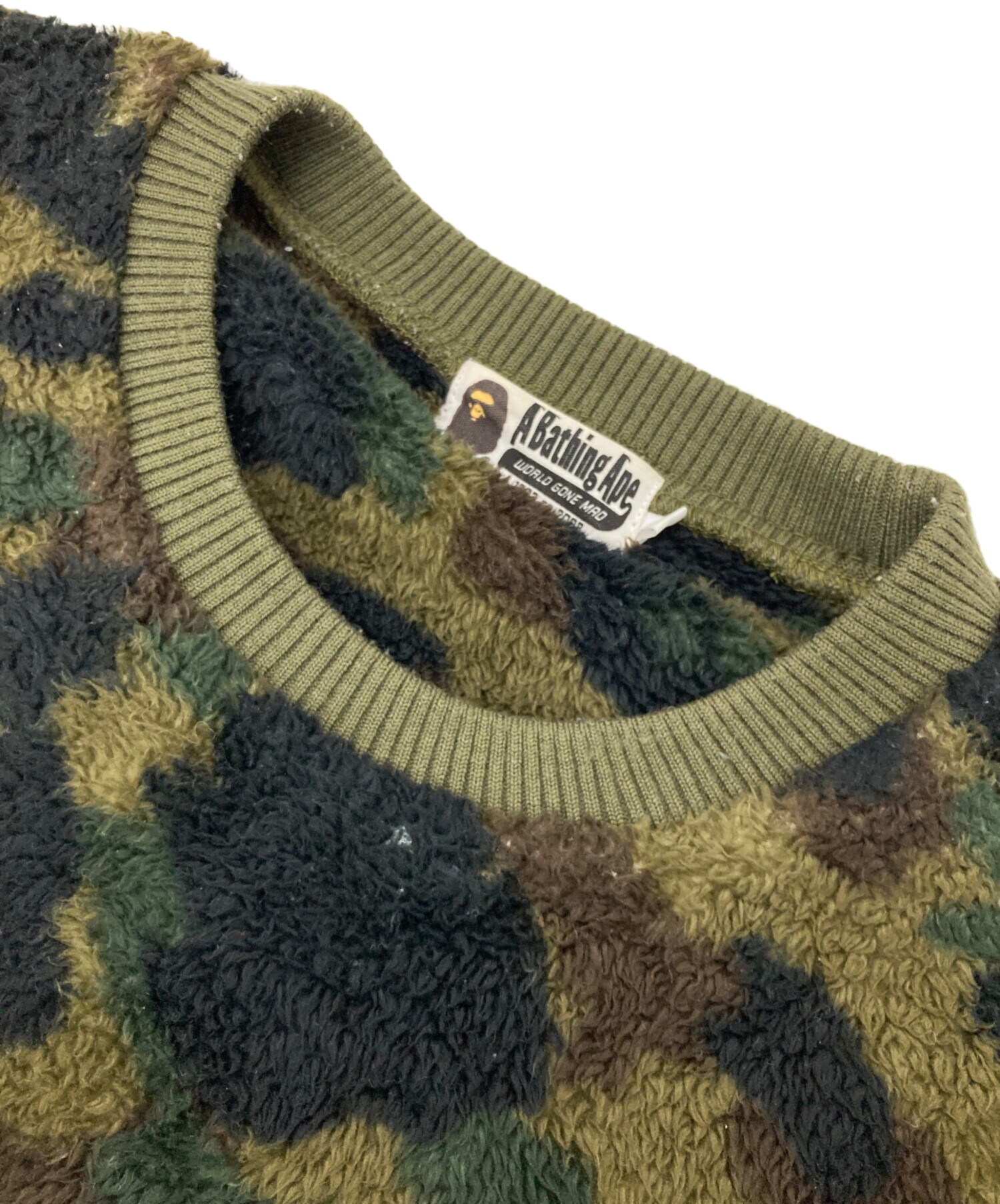 新品未使用　アベイシングエイプ　ボアフリースパンツ 中古・古着通販】A BATHING APE (アベイシングエイプ) ボアフリース