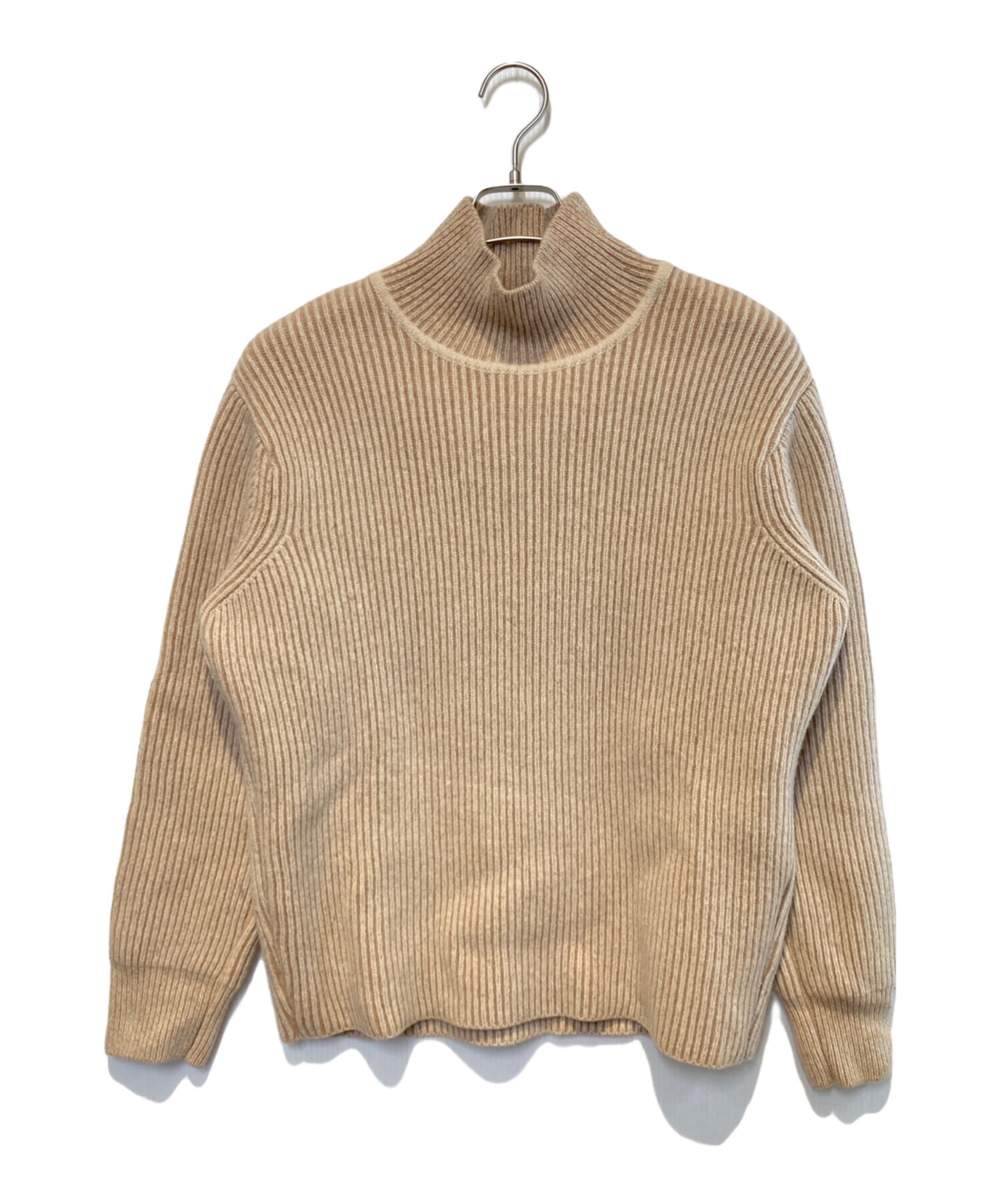 中古・古着通販】maison kitsune (メゾンキツネ) ハイネックリブニット