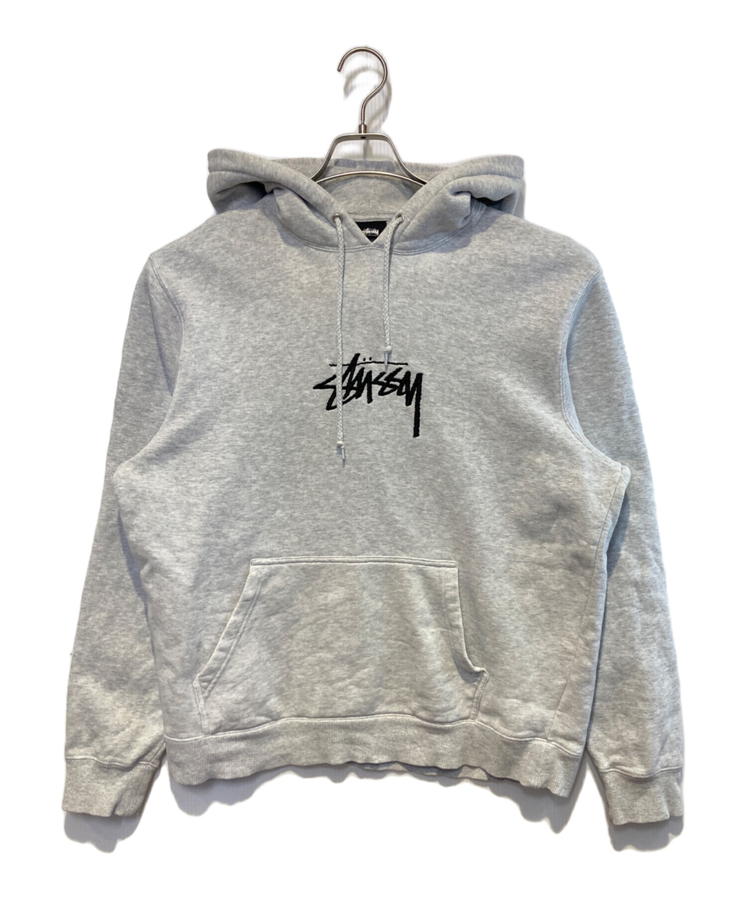 中古・古着通販】stussy (ステューシー) Stock Logo App Hoodie グレー