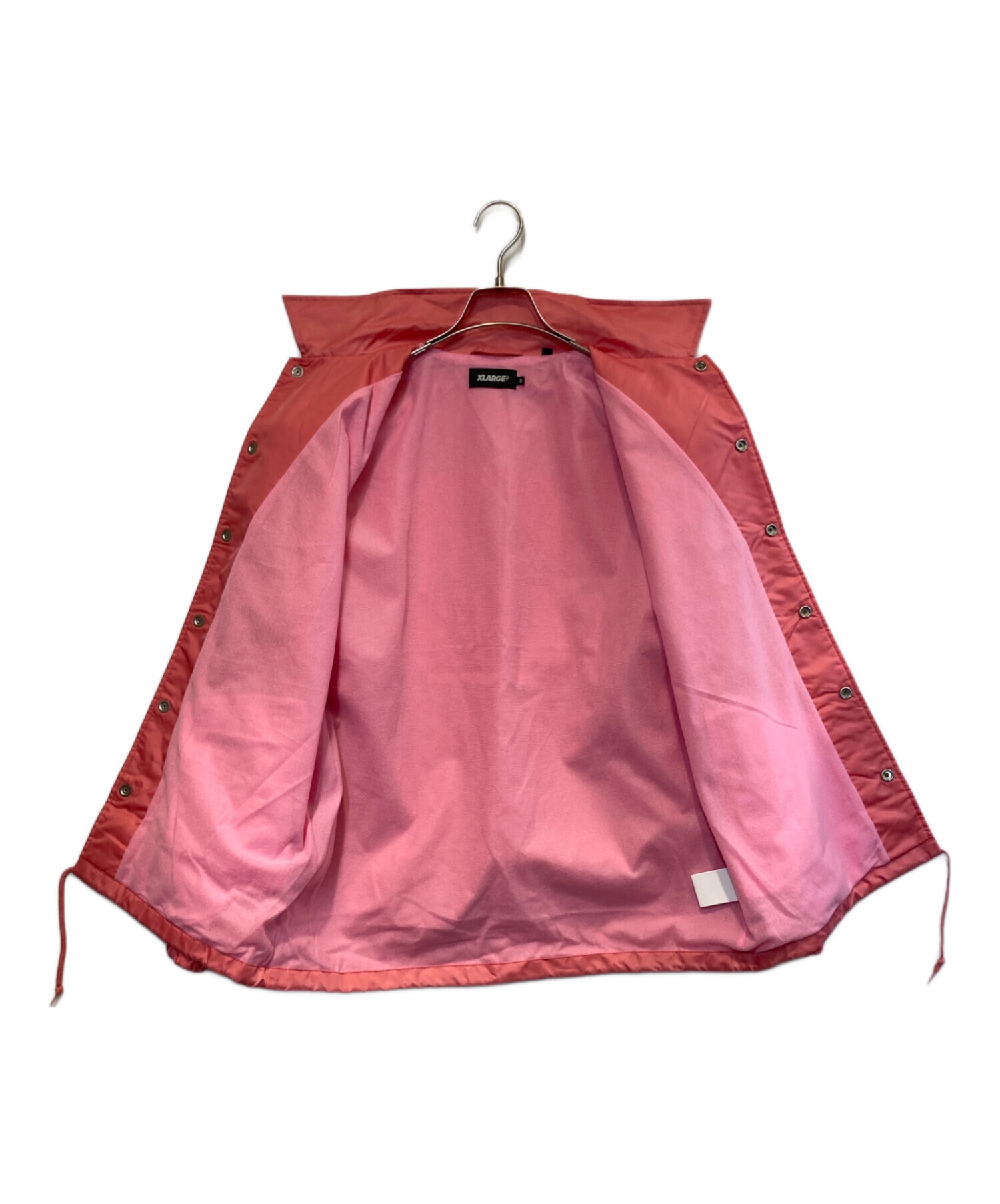 中古・古着通販】X-LARGE (エクストララージ) コーチジャケット ピンク