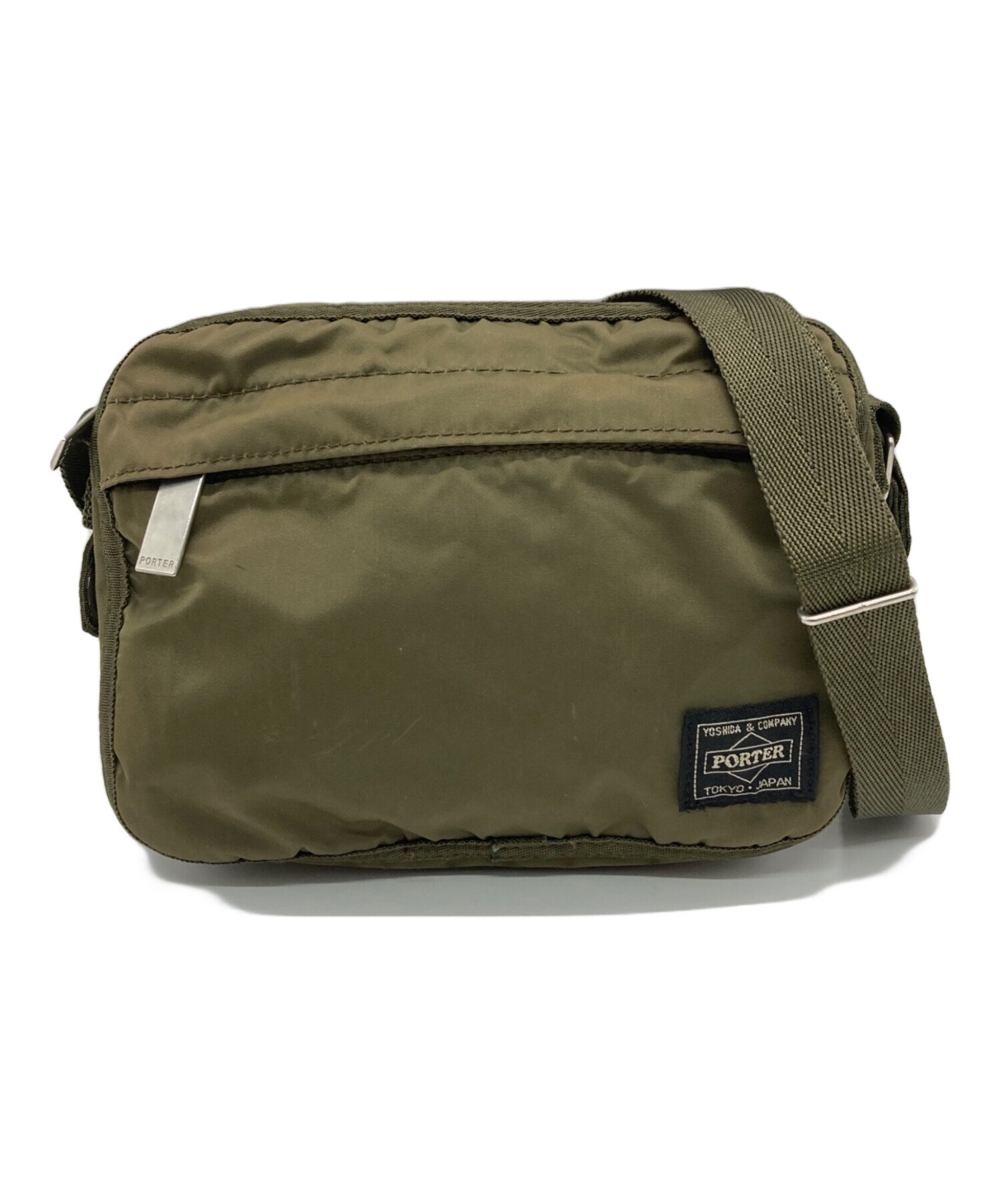 中古・古着通販】PORTER (ポーター) FRAME SHOULDER BAG カーキ 