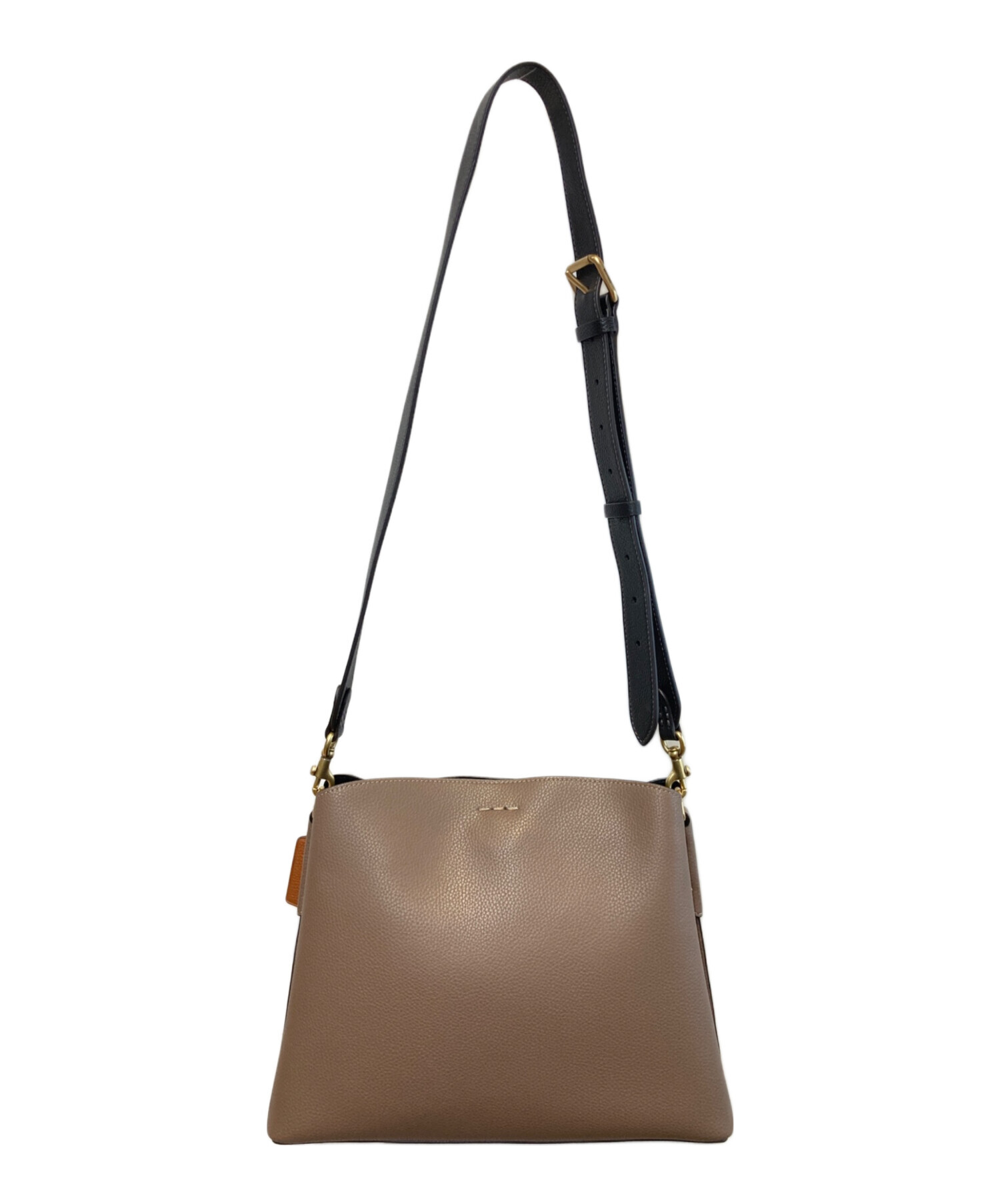 未使用 COACH 人気 定番 ウィロウ ショルダー バッグ ブラウン ウィロウ ショルダー バッグ カラーブロック | COACH/コーチ | 三越