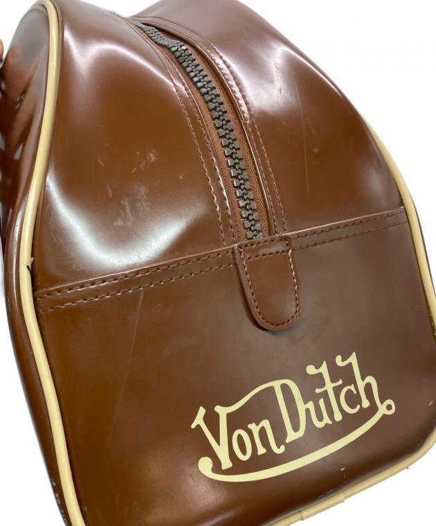 中古・古着通販】Von Dutch (ボンダッチ) ボストンバッグ ブラウン