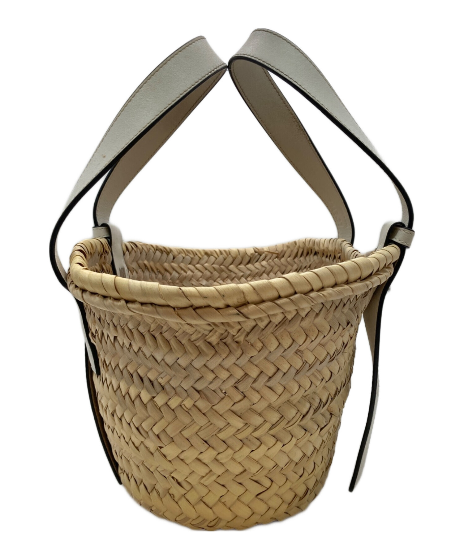 ☆新品未使用☆ LOEWE バスケットバッグ　ミディアム 中古・古着通販】LOEWE (ロエベ) バスケットバッグスモール ベージュ