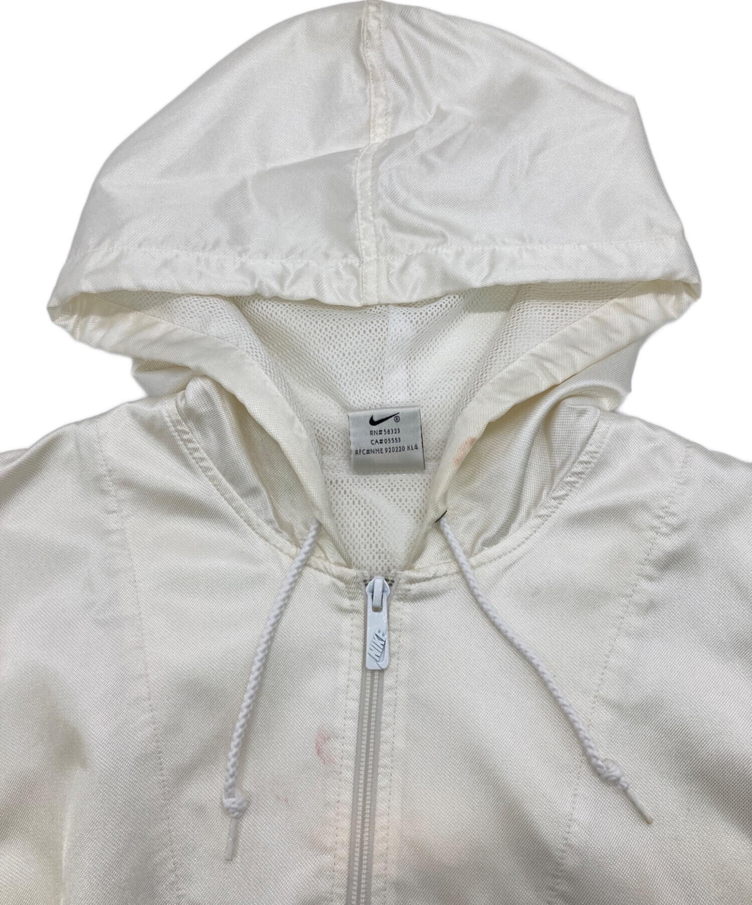 中古・古着通販】NIKE (ナイキ) ［古着］アノラックパーカー ホワイト