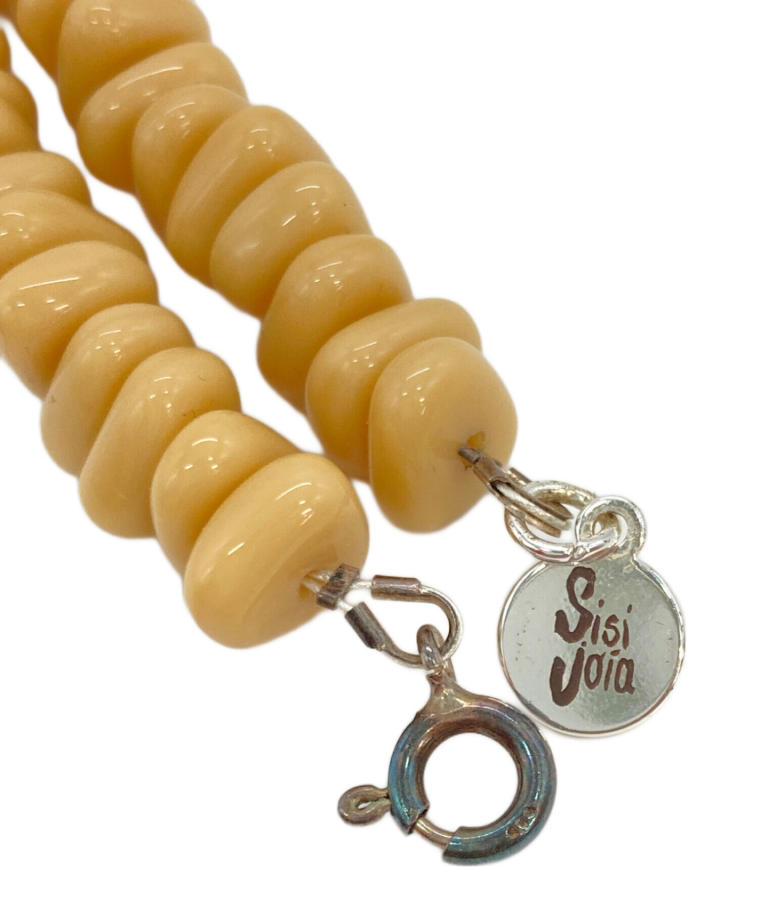 中古・古着通販】SisiJoia (シシジョイア) REMAINS necklace ベージュ 