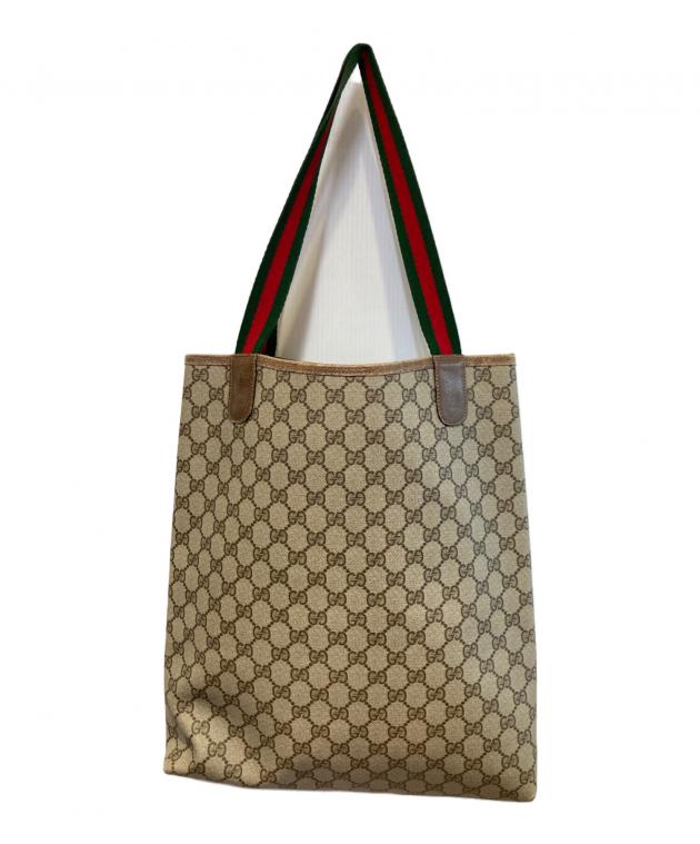 中古・古着通販】GUCCI (グッチ) シェリーライン トートバッグ