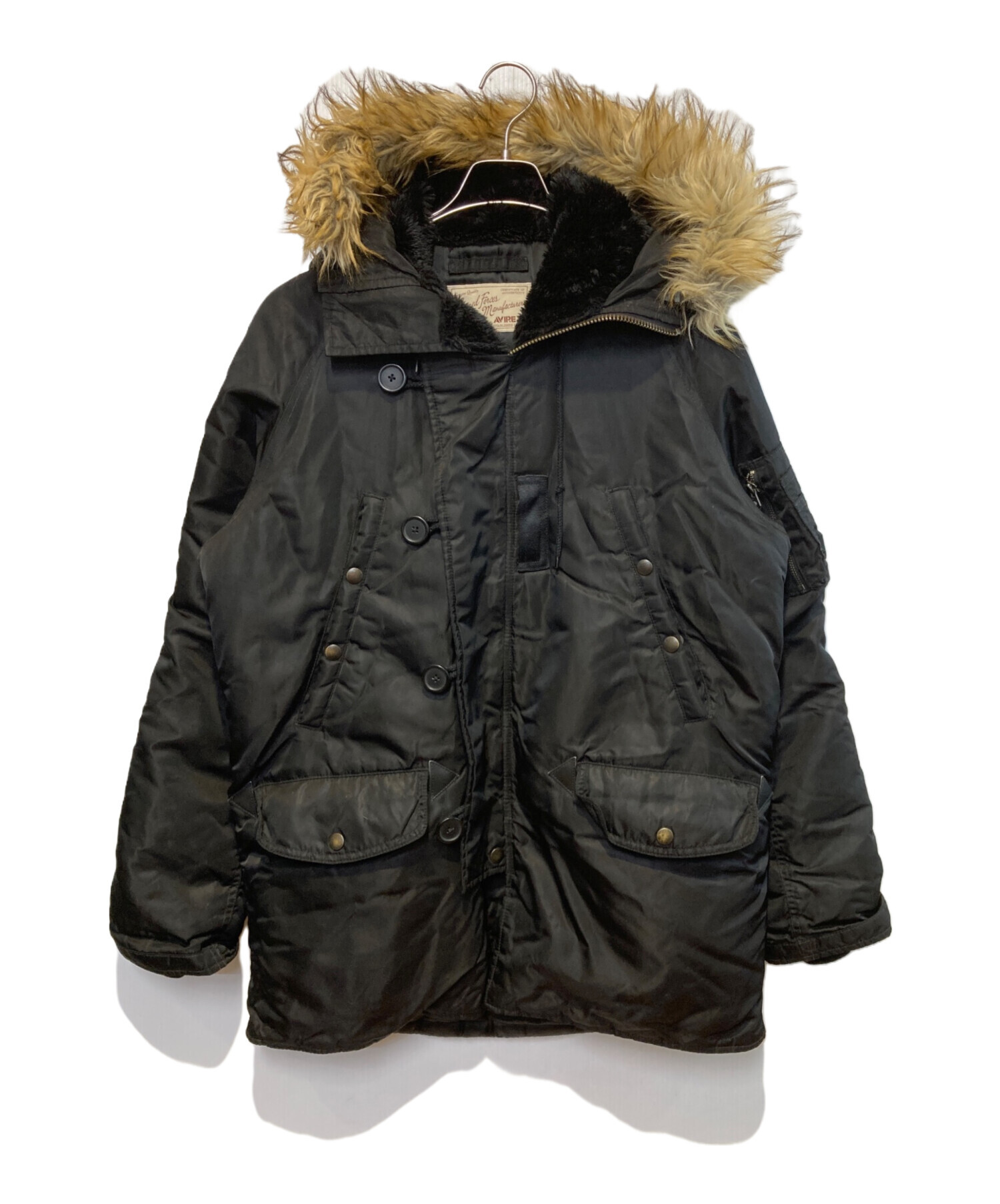 AVIREX N3B ブラック size L 【公式通販】