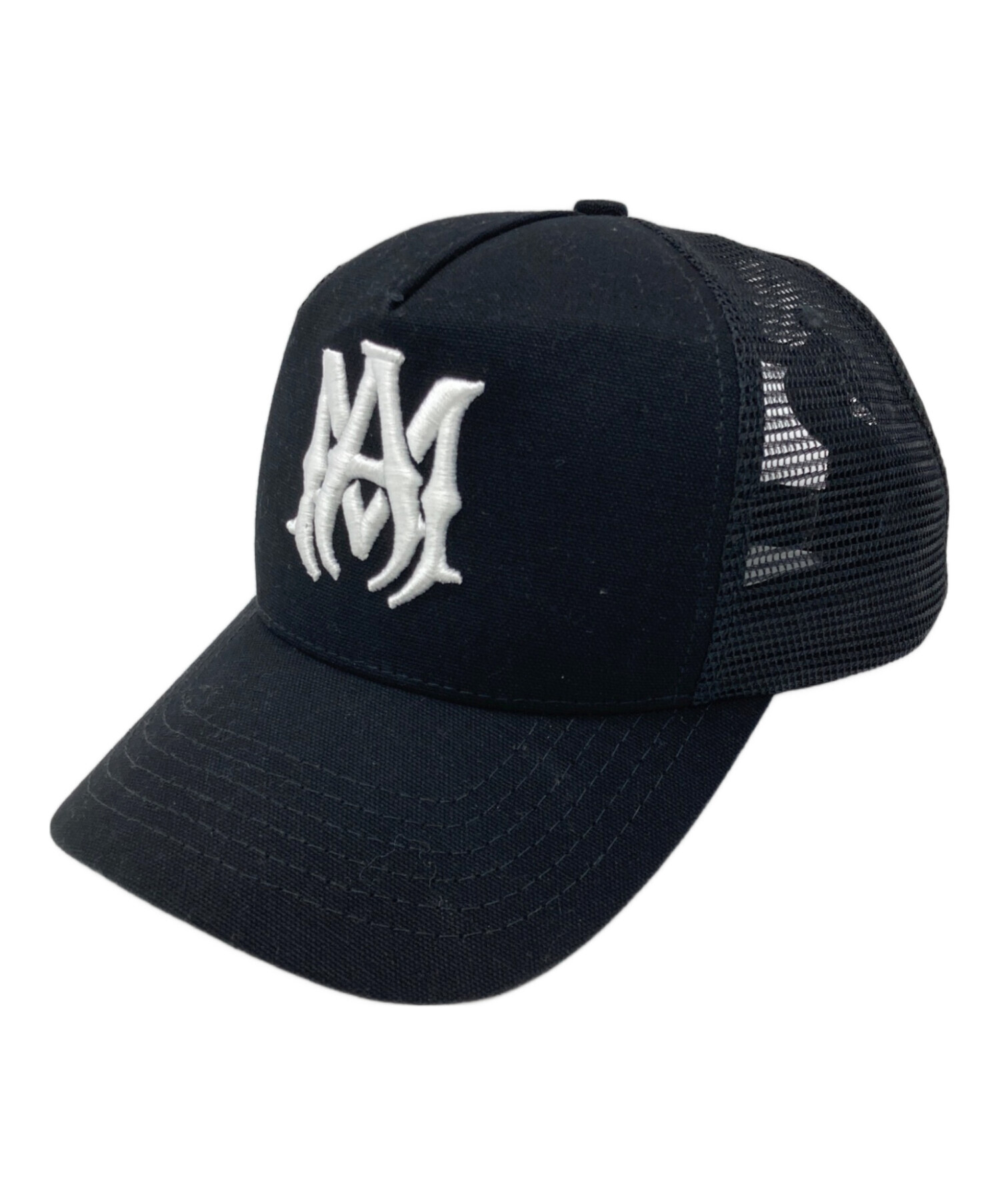中古・古着通販】AMIRI (アミリ) MA LOGO TRUCKER HAT ブラック