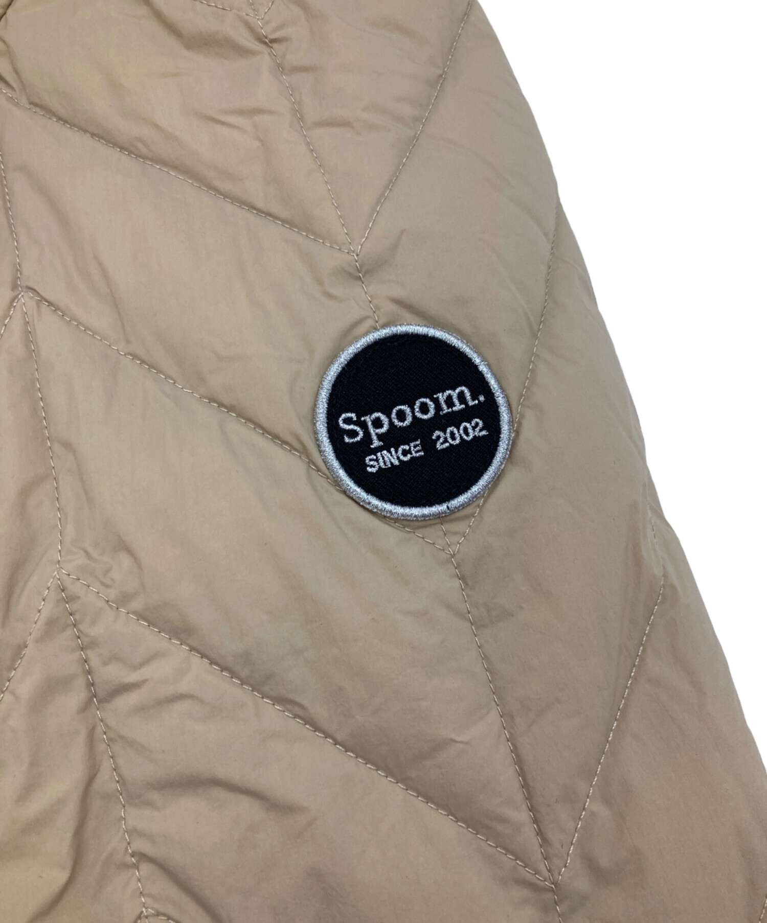 中古・古着通販】SPOOM (スプーム) キルティングダウンコート ベージュ