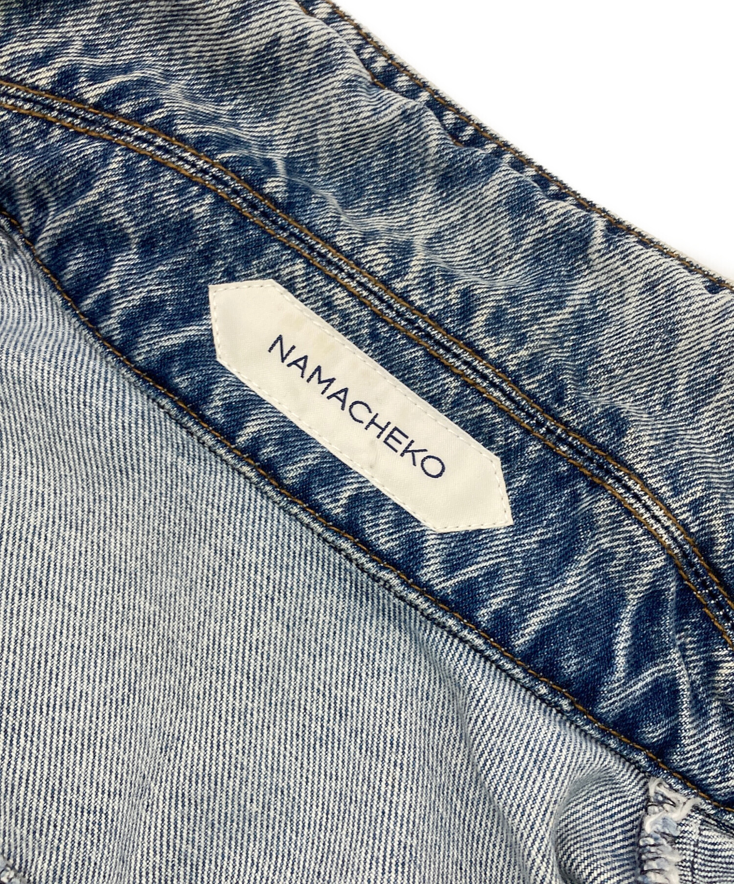 中古・古着通販】NAMACHEKO (ナマチェコ) MANNI DENIM SHIRT