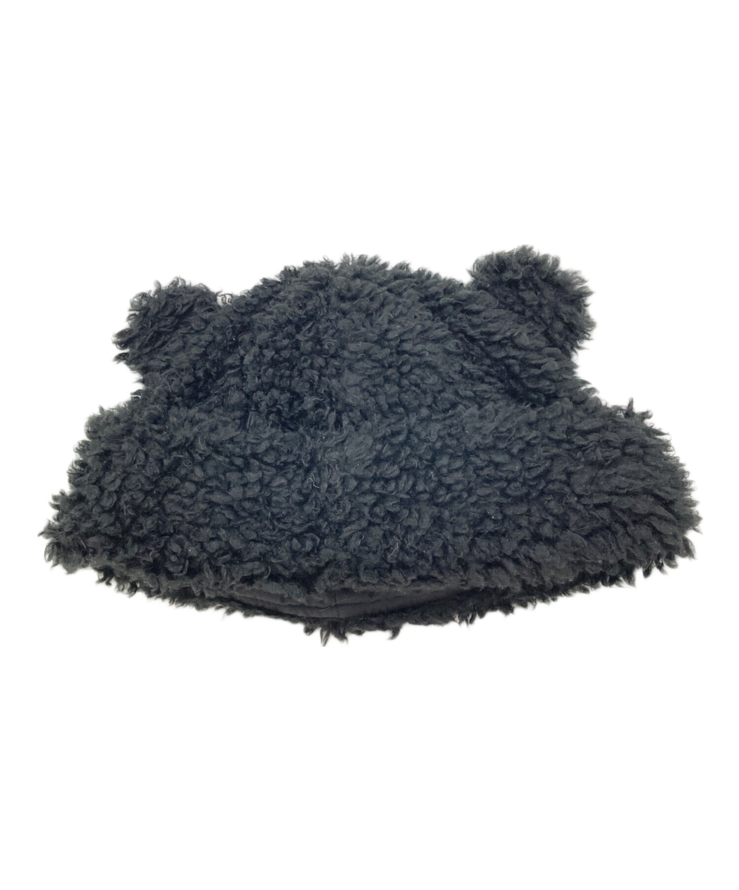 中古・古着通販】BASICKS (ベイシックス) Bear Beanie ブラック サイズ