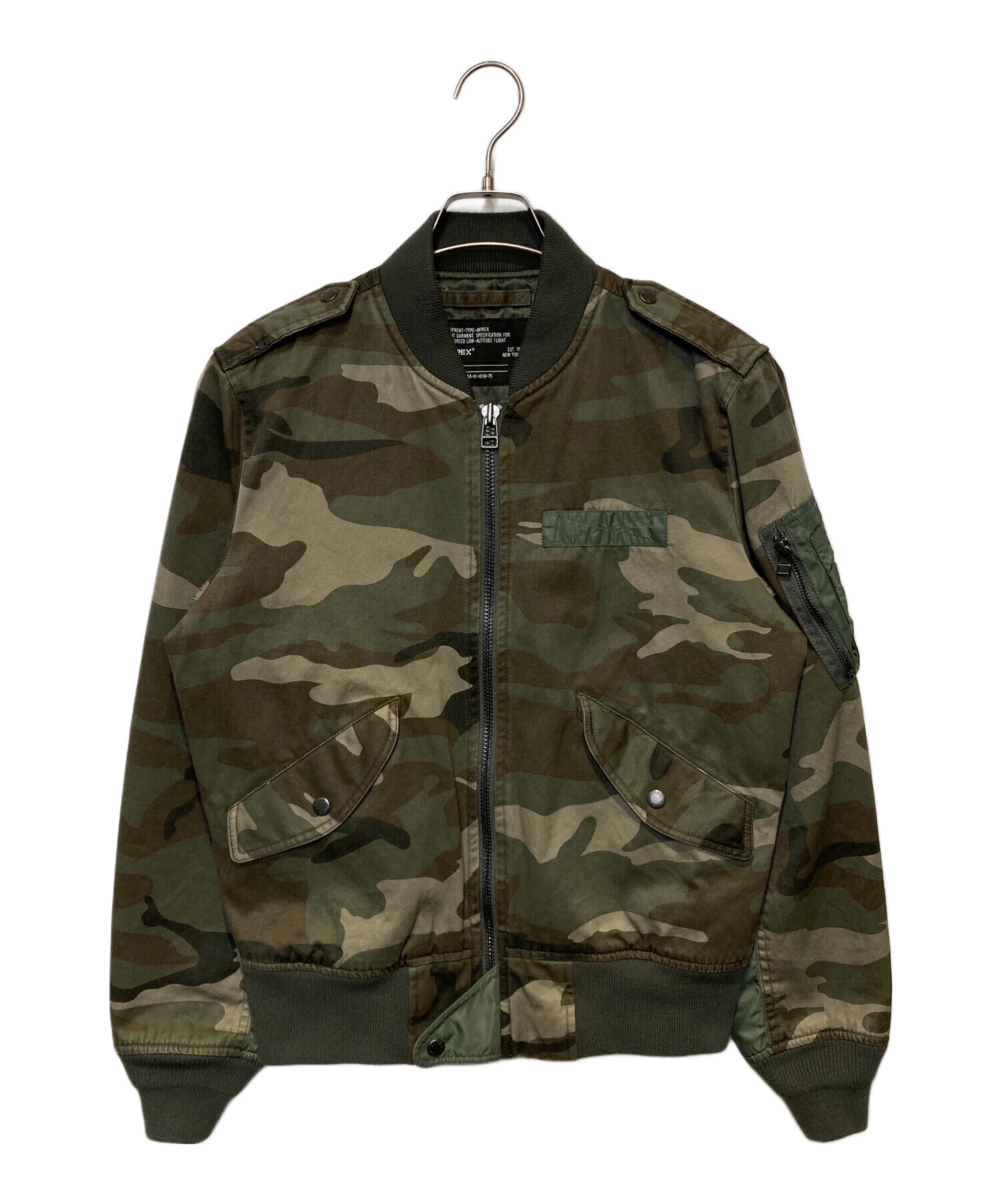 中古・古着通販】AVIREX (アヴィレックス) CAMOUFLAGE L-2B オリーブ