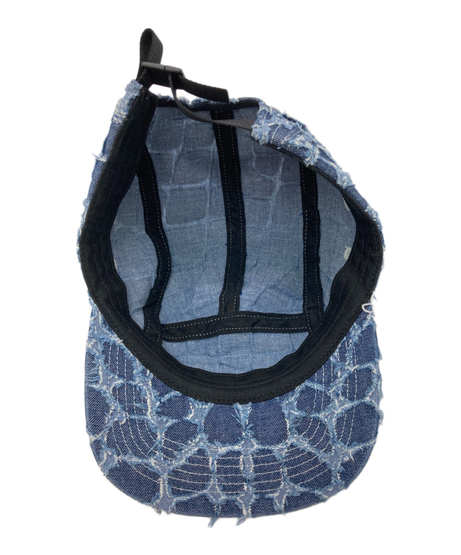 中古・古着通販】SUPREME (シュプリーム) Frayed Croc Denim Camp Cap