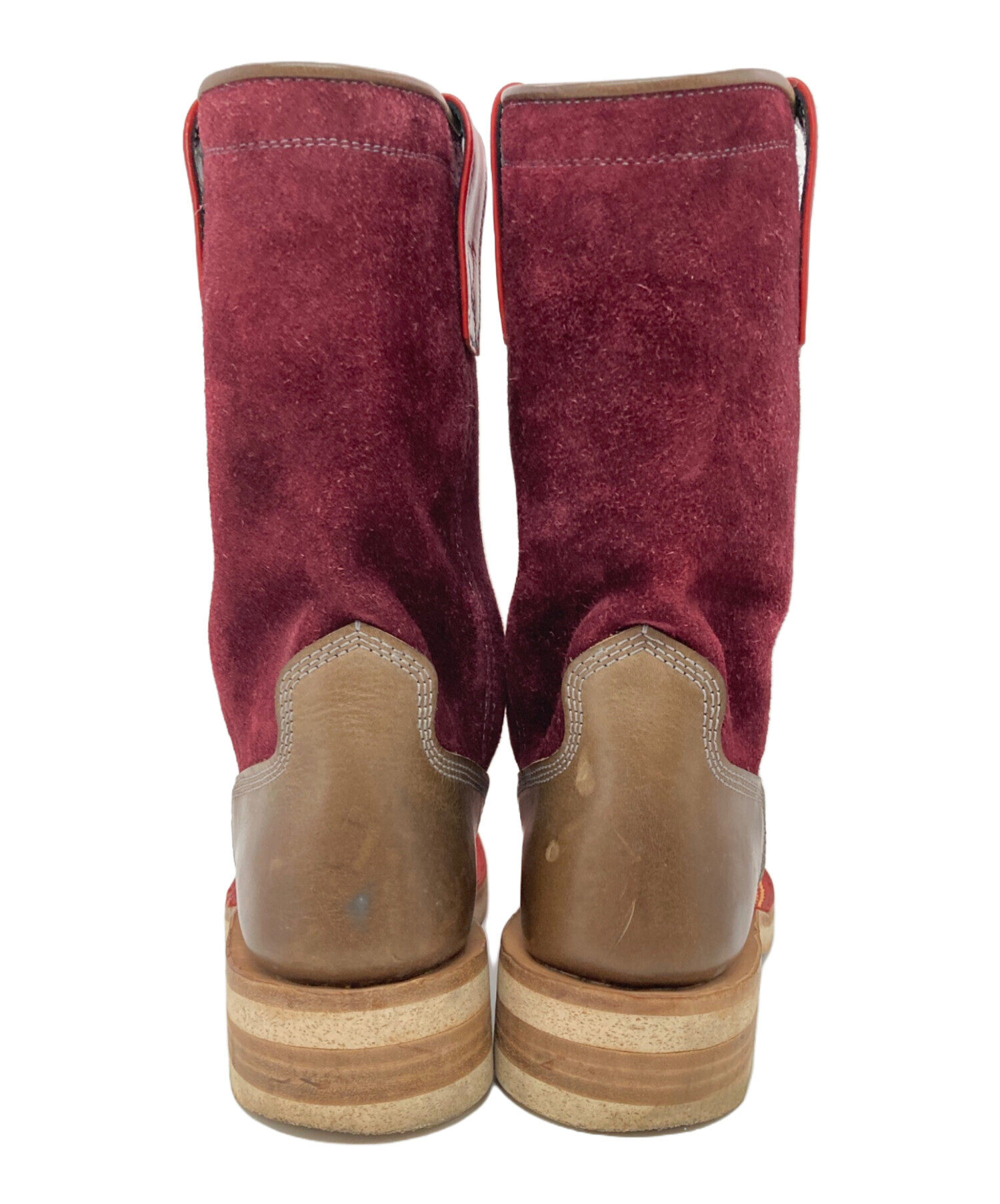 中古・古着通販】ZERROW'S (ゼローズ) WESTERN PECOS レッド サイズ:9