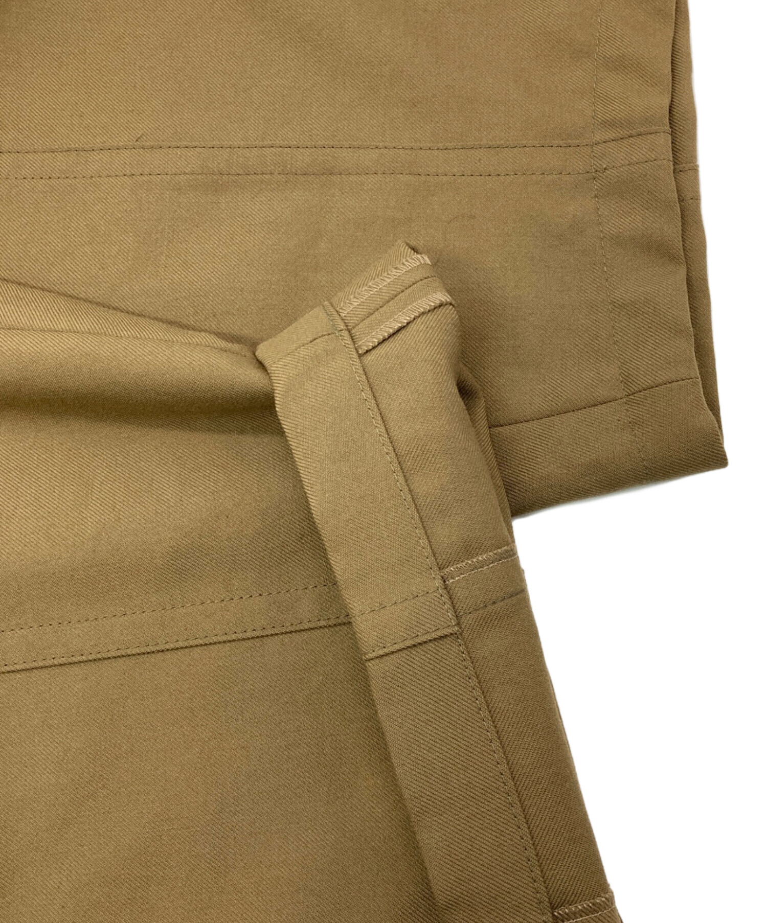 中古・古着通販】JIL SANDER (ジルサンダー) Alem trousers ベージュ 中古・古着通販】JIL SANDER (ジルサンダー) Alem trousers ベージュ