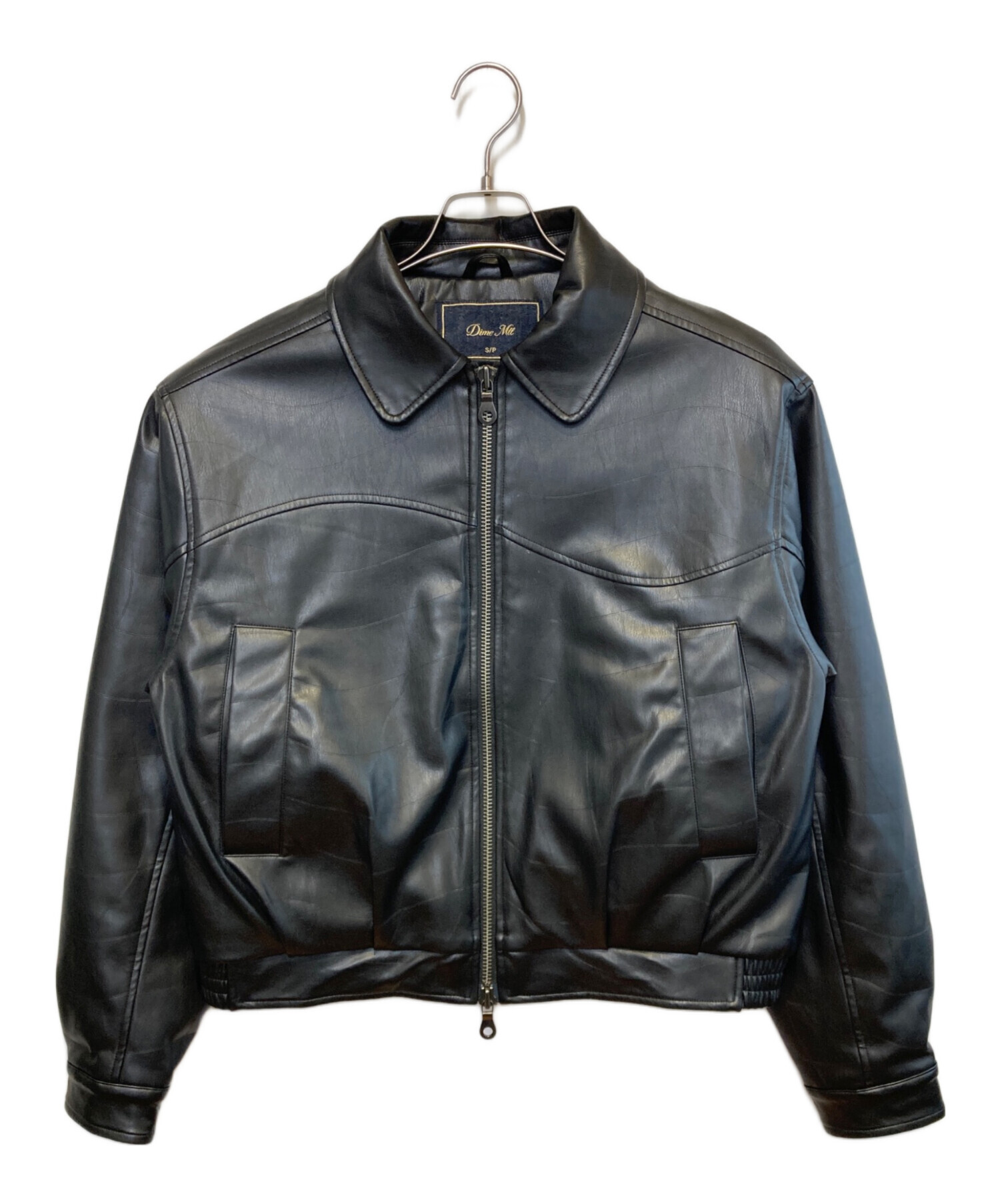 中古・古着通販】Dime (ダイム) Debossed Wavy Jacket ブラック サイズ