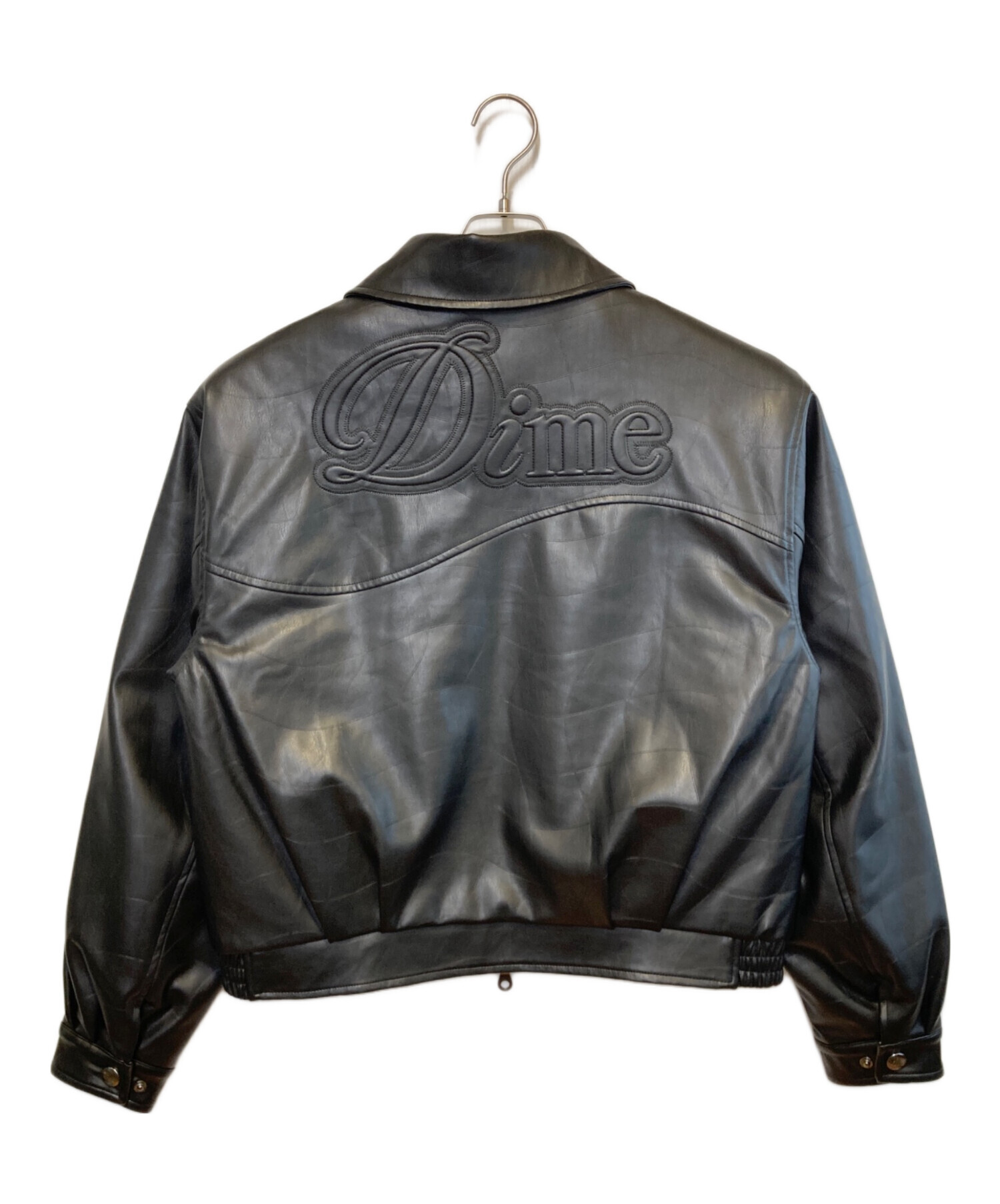 中古・古着通販】Dime (ダイム) Debossed Wavy Jacket ブラック サイズ