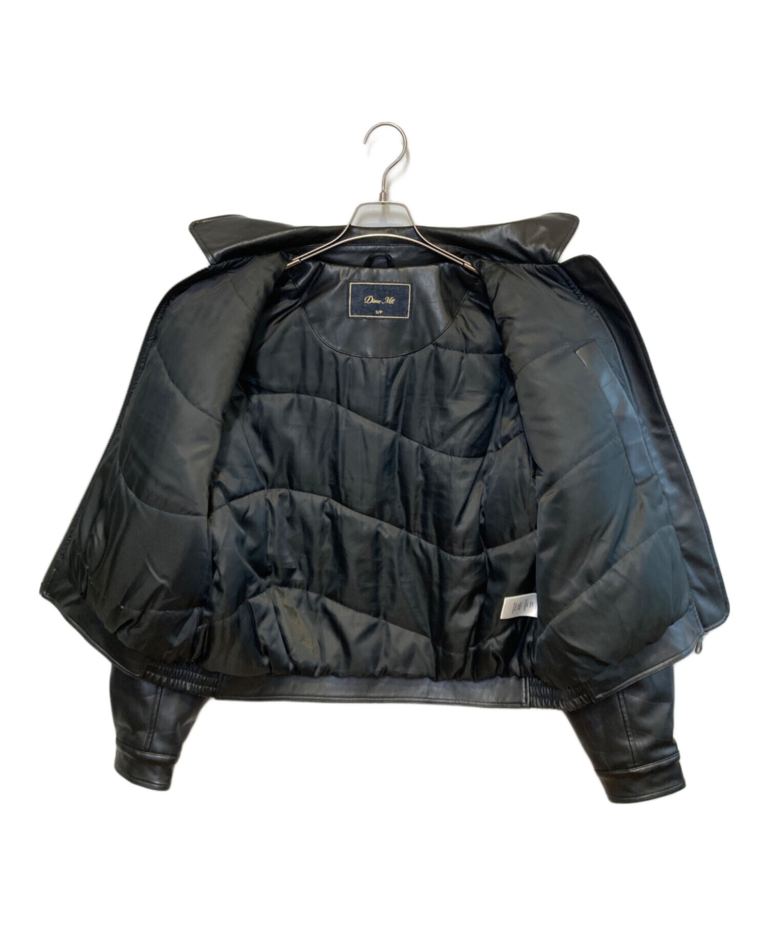 中古・古着通販】Dime (ダイム) Debossed Wavy Jacket ブラック サイズ