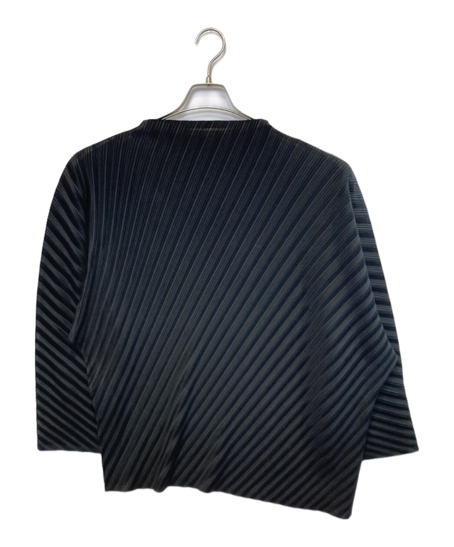 PLEATS PLEASE ネックプリーツブラウス 中古・古着通販】PLEATS PLEASE (プリーツプリーズ) プリーツブラウス