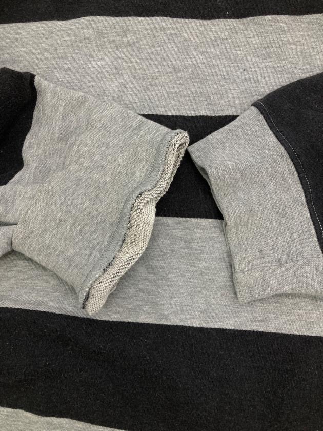 中古・古着通販】stussy (ステューシー) ボーダースウェット ネイビー