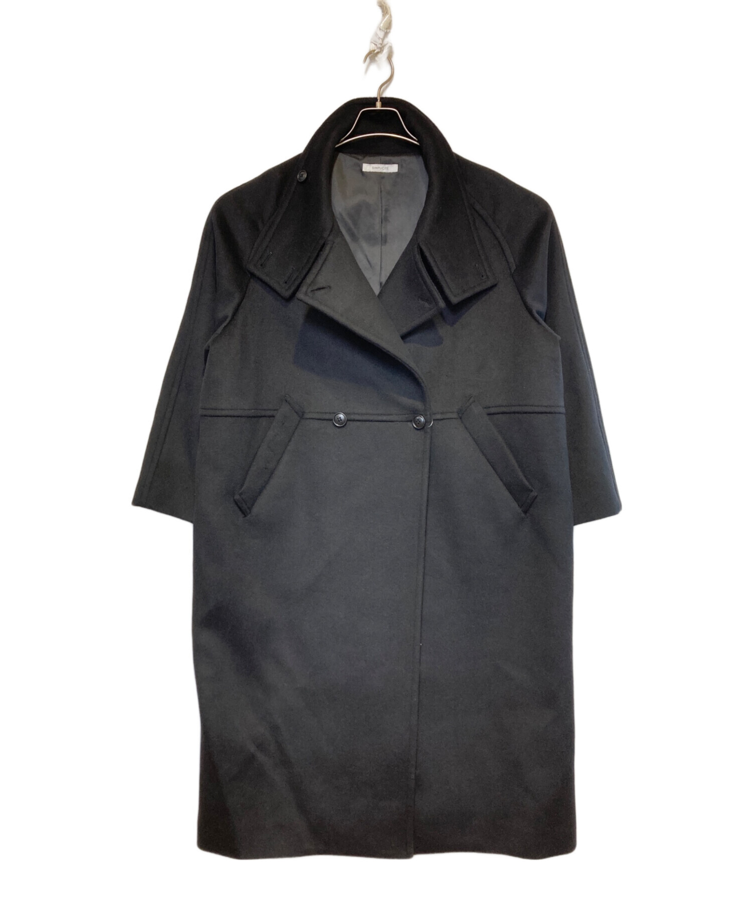 中古・古着通販】SIMPLICITE (シンプリシテ) WビーバーコクーンW前