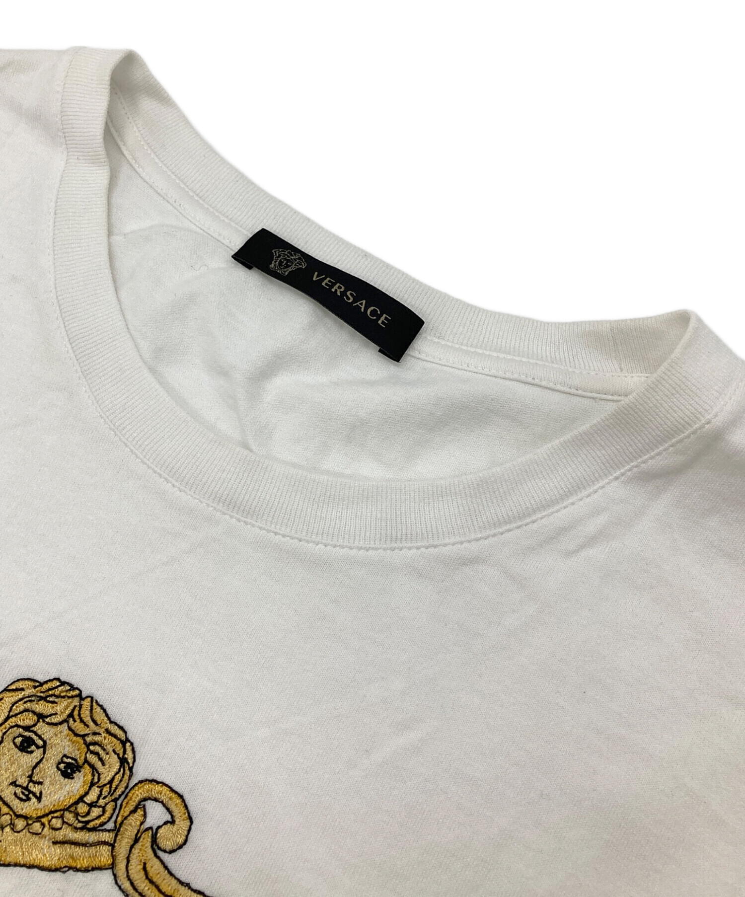 中古・古着通販】VERSACE (ヴェルサーチェ) メデューサ刺繍カットソー