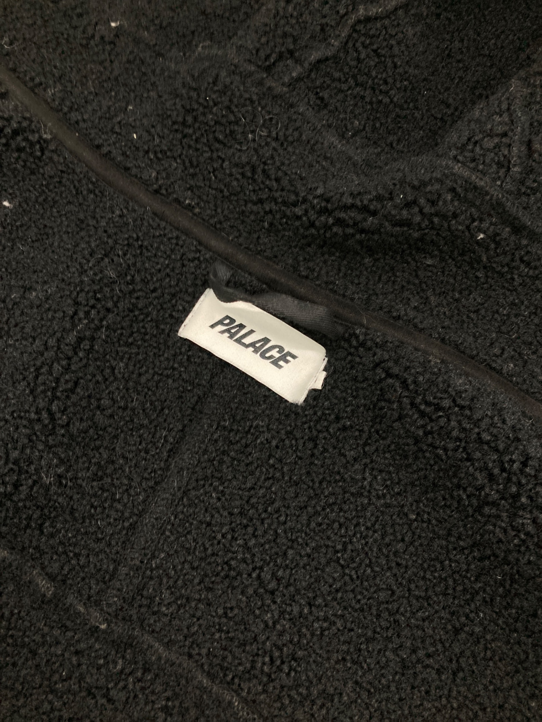 中古・古着通販】PALACE (パレス) Sherpa Suede Hooded Jacket 