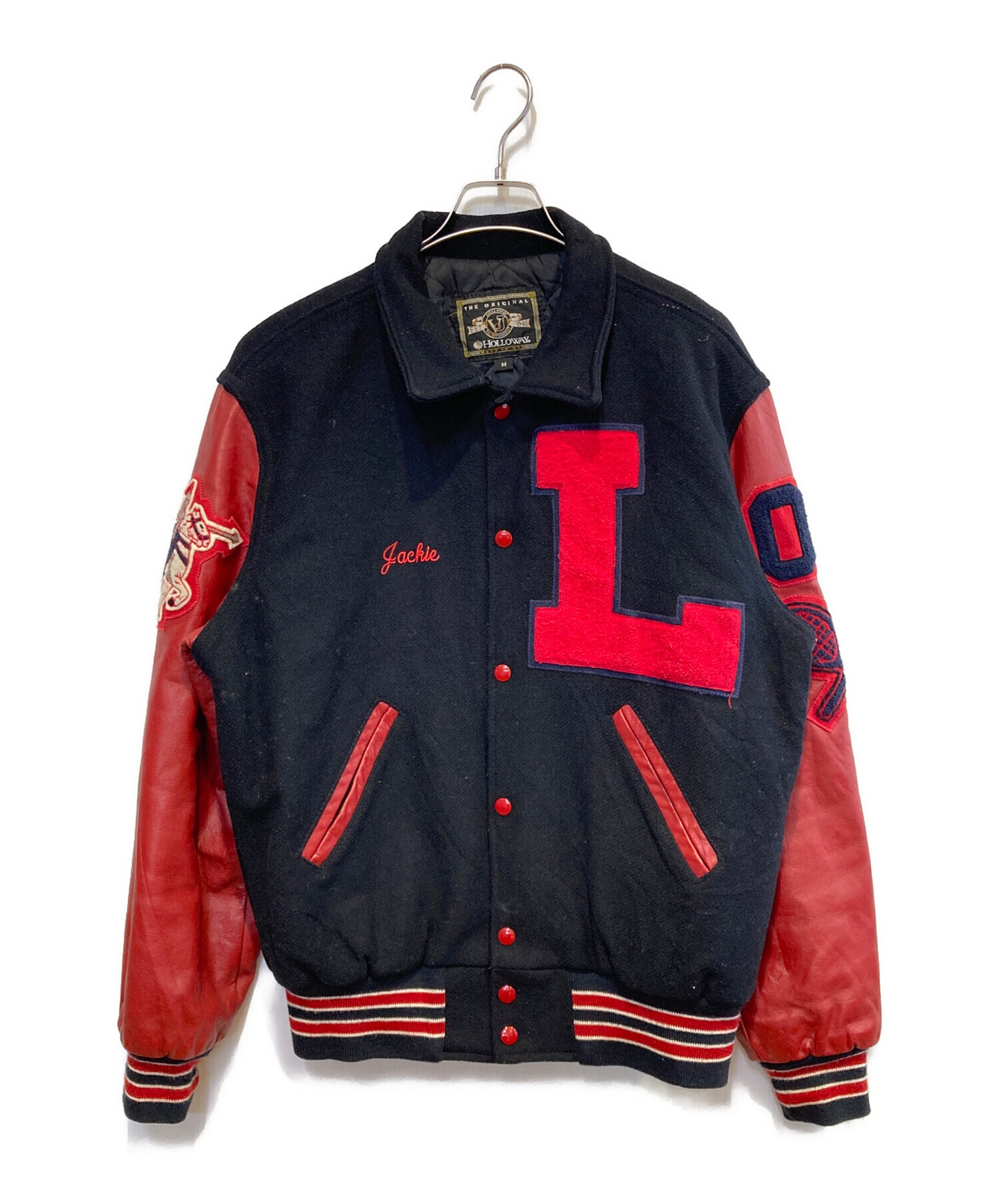 中古・古着通販】Holloway (ホロウェイ) ［古着］スタジャン ネイビー