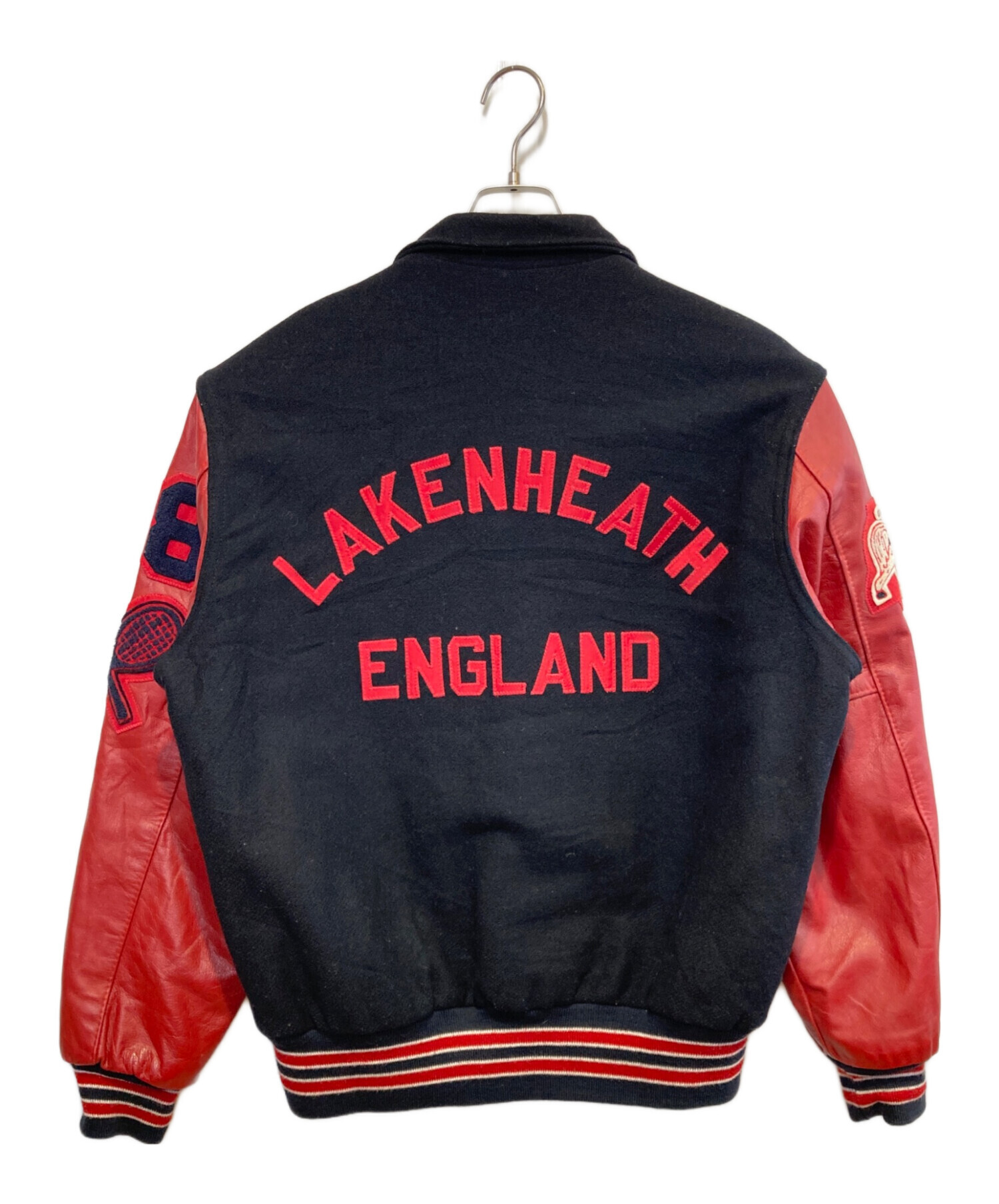 ぽ*ん様 USA製　HOLLOWAY　マウンテンデュー　企業　スタジャン　古着 中古・古着通販】Holloway (ホロウェイ) ［古着］スタジャン ネイビー