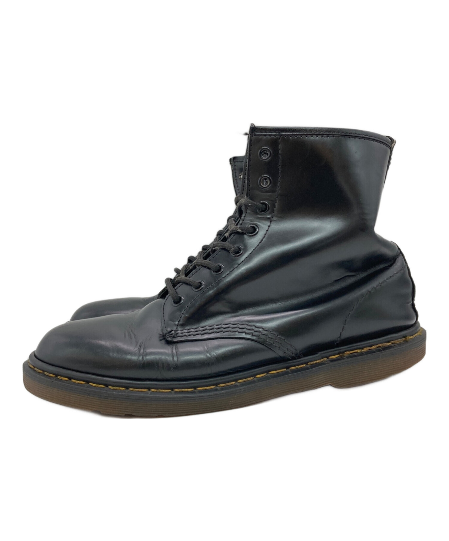 中古　8ホール　Dr.Martens 25cm ブラック 中古・古着通販】Dr.Martens (ドクターマーチン) 8ホールブーツ