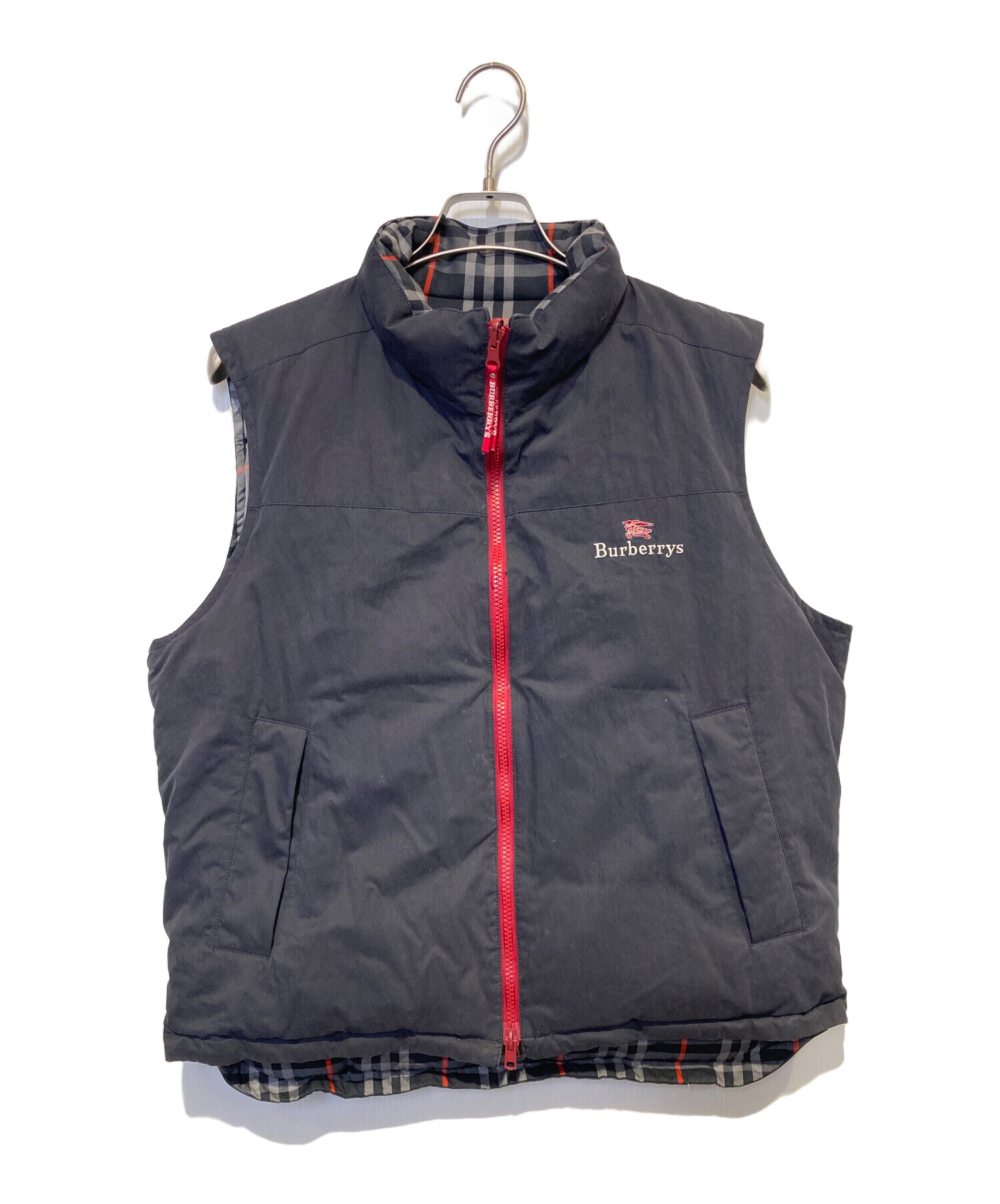 最終お値下げ！【美品】BURBERRY リバーシブル　ダウンベスト 中古・古着通販】BURBERRY (バーバリー) リバーシブル ダウンベスト