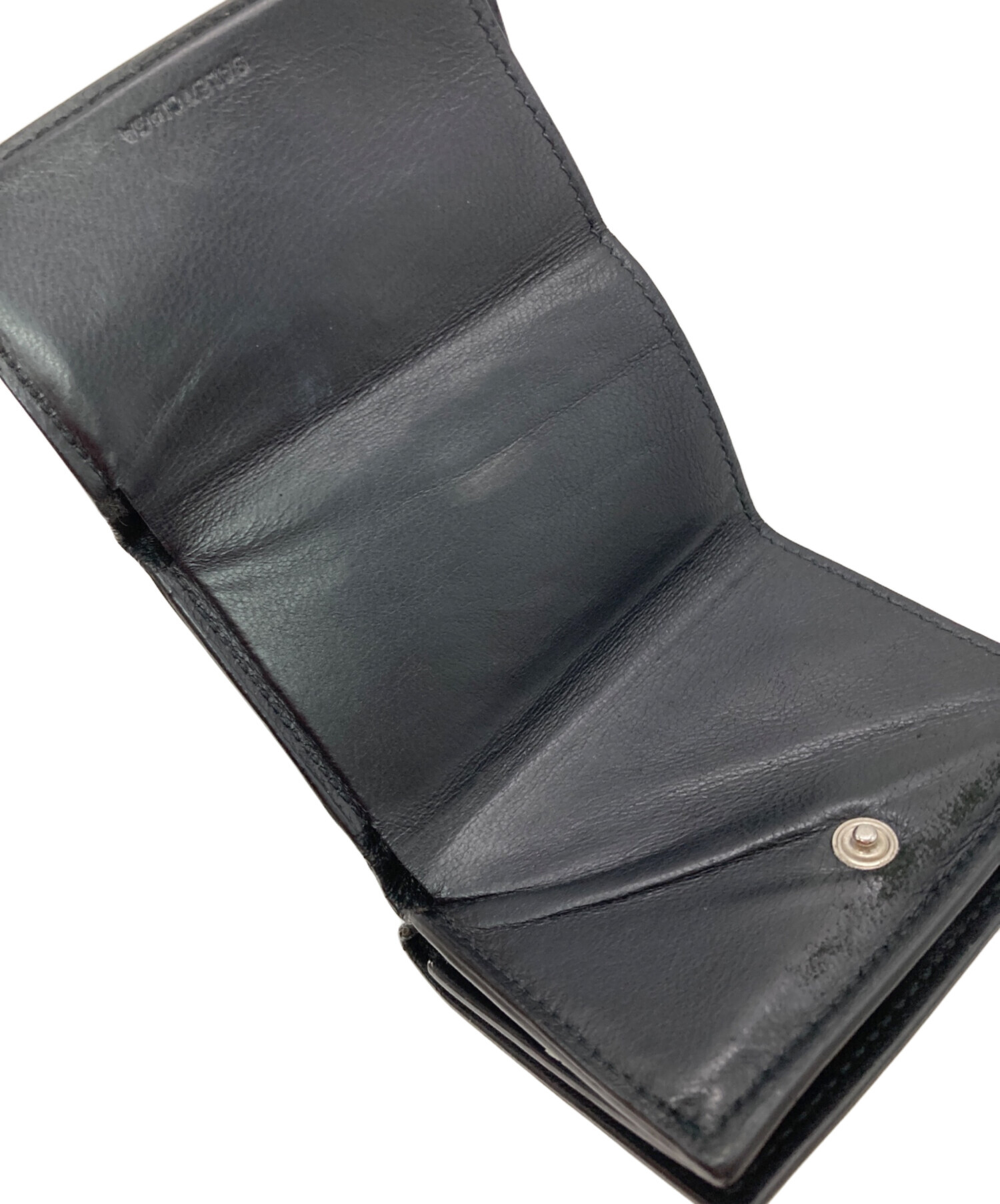 中古・古着通販】BALENCIAGA (バレンシアガ) MINI WALLET ブラック