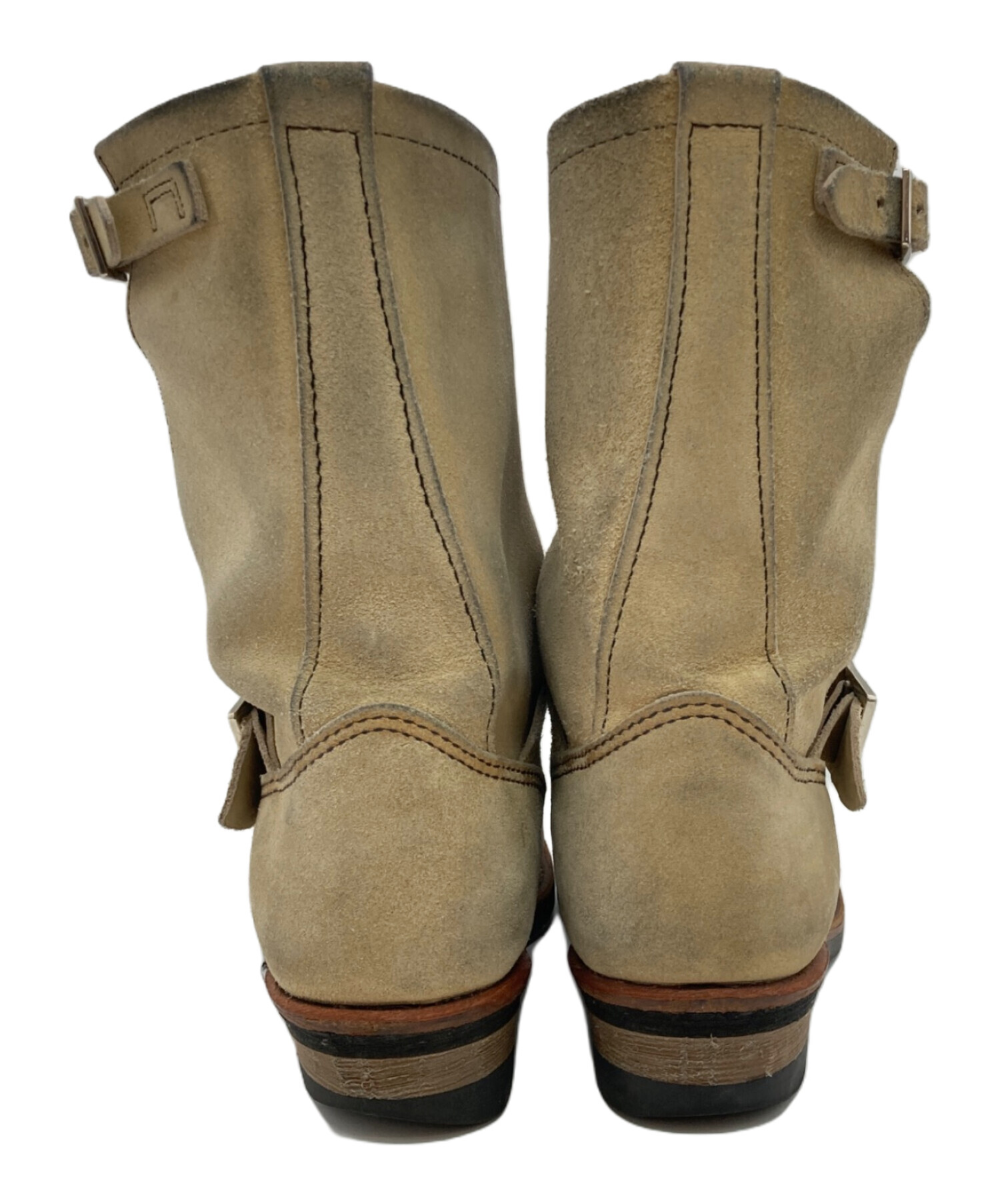 中古・古着通販】RED WING (レッドウィング) ENGINEER BOOT ベージュ