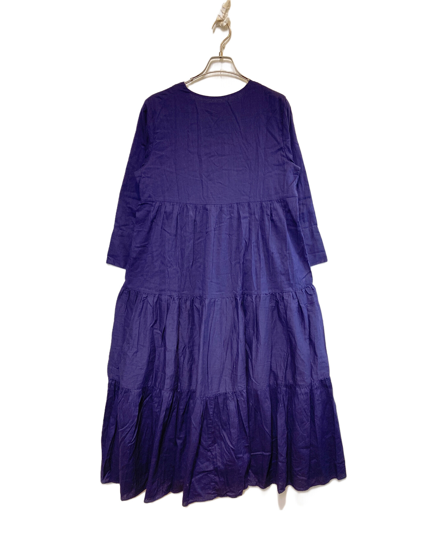 中古・古着通販】ne quittez pas (ヌキテパ) ドビー パネル Vネック