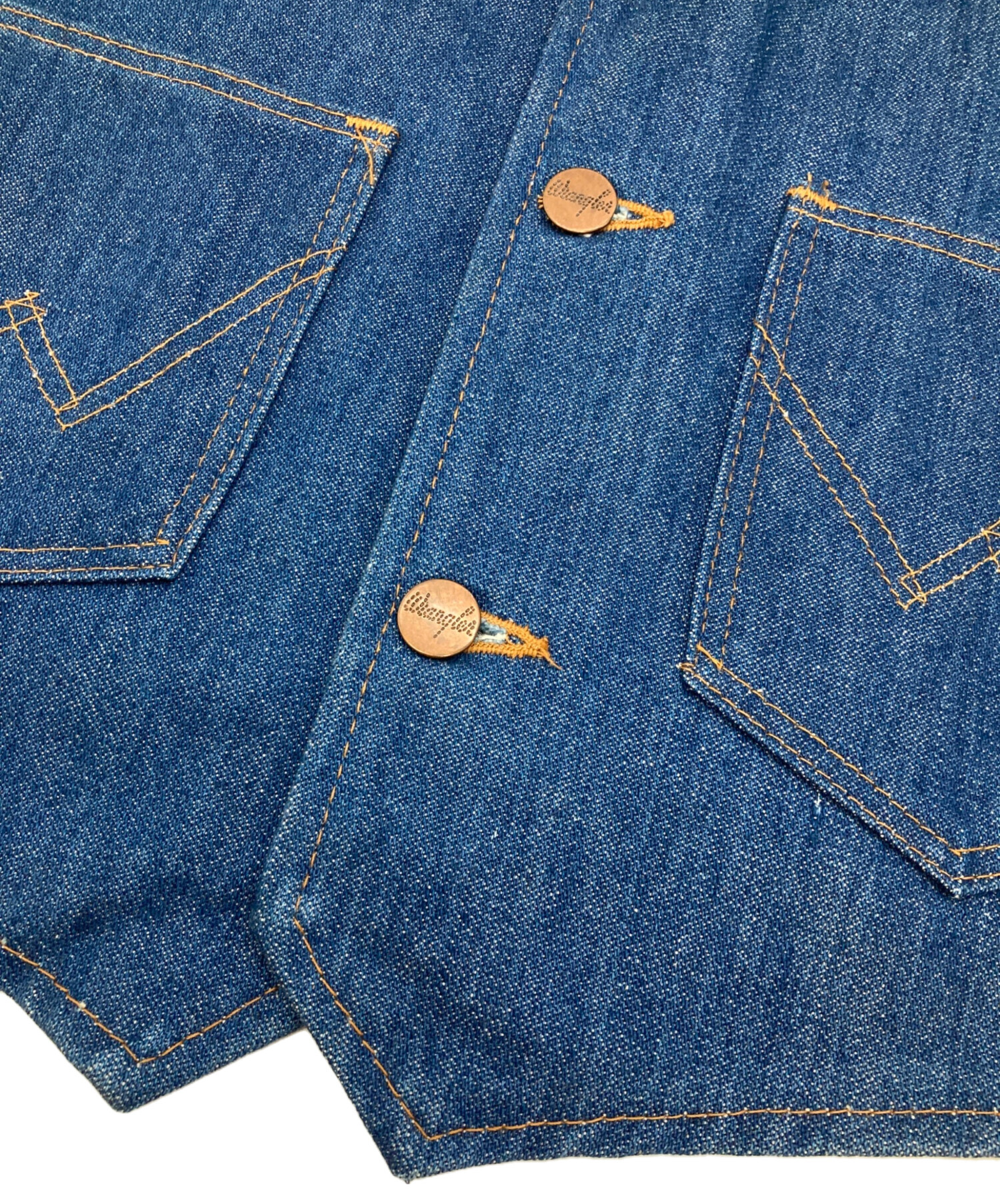 中古・古着通販】Wrangler (ラングラー) ［古着］デニムベスト 