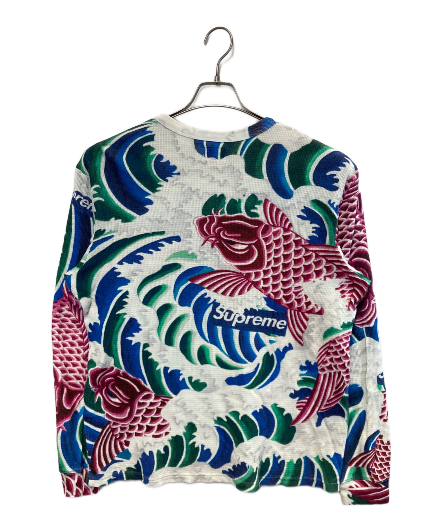 トップス SUPREME Waves LS Top 中古・古着通販】SUPREME (シュプリーム) Waves L/S Top マルチカラー