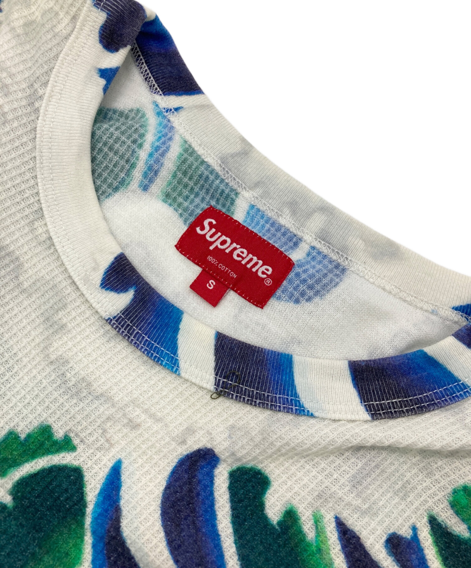 トップス SUPREME Waves LS Top 中古・古着通販】SUPREME (シュプリーム) Waves L/S Top マルチカラー