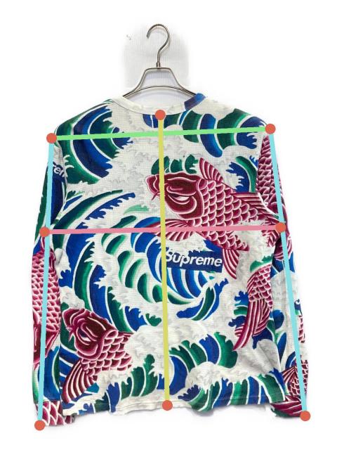 中古・古着通販】SUPREME (シュプリーム) Waves L/S Top マルチカラー