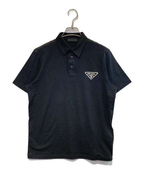 中古・古着通販】PRADA (プラダ) ポロシャツ ブラック サイズ:S