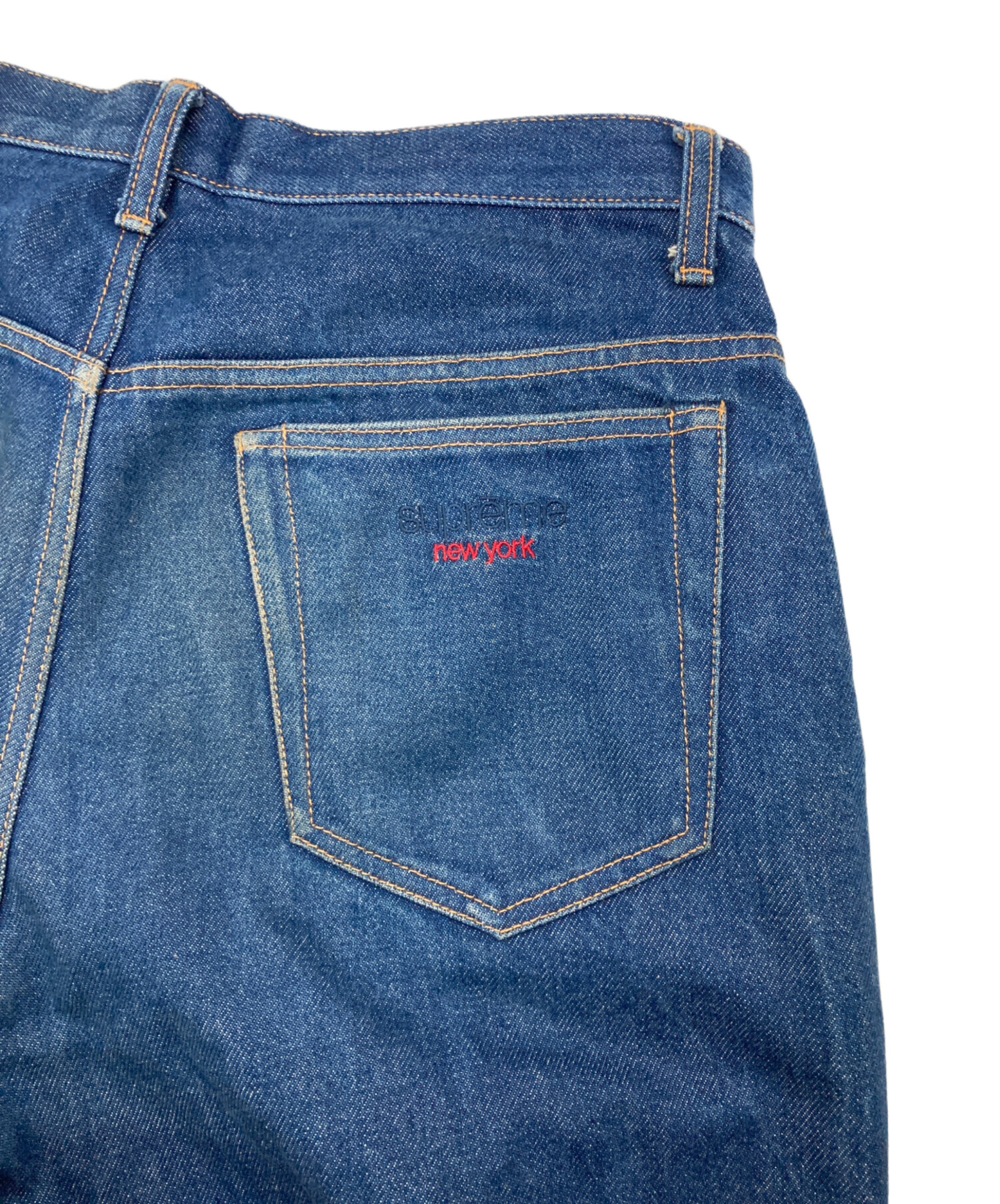 中古・古着通販】SUPREME (シュプリーム) Rigid Baggy Selvedge Jean